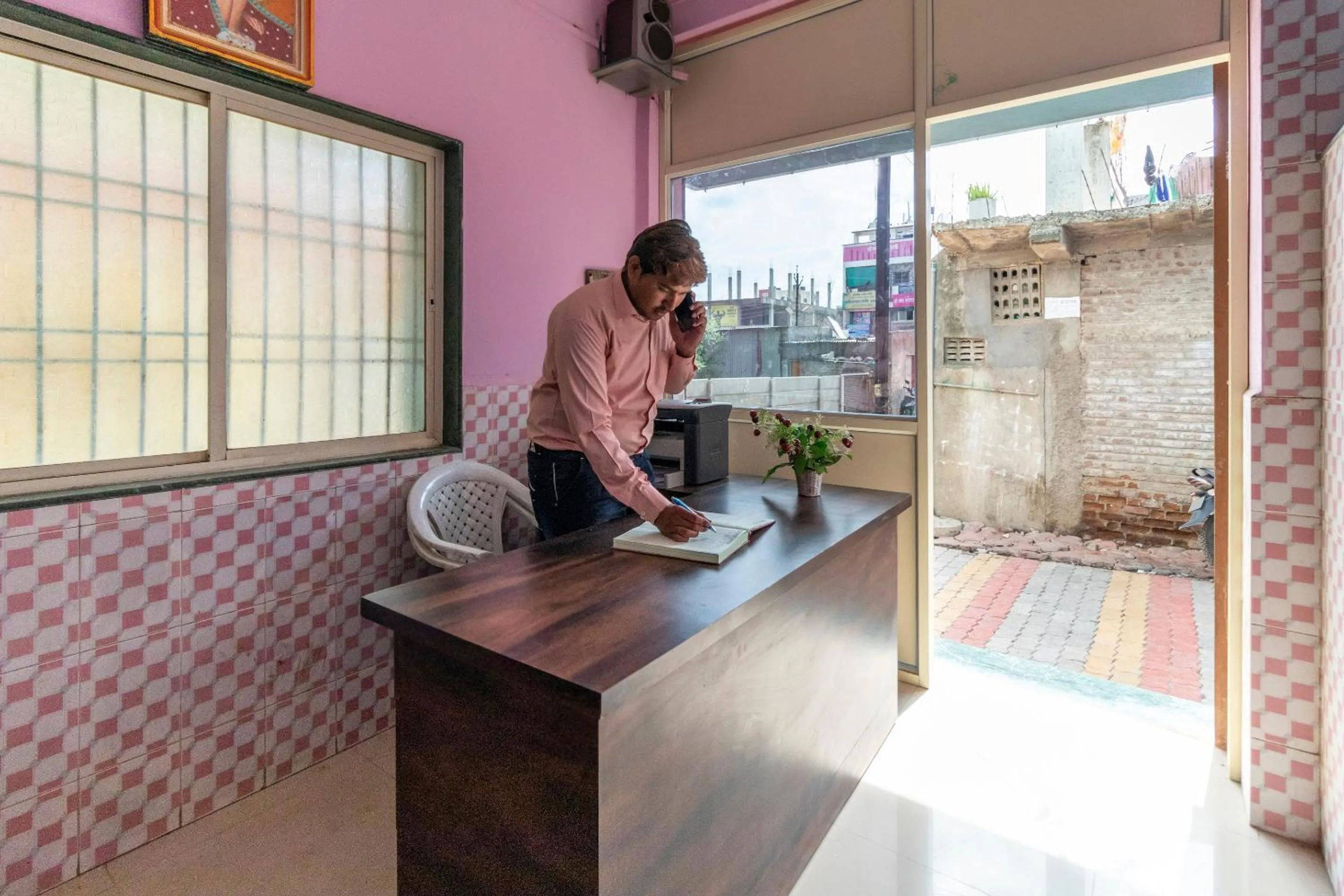 Lobby or reception in SPOT ON Shree Gajanan