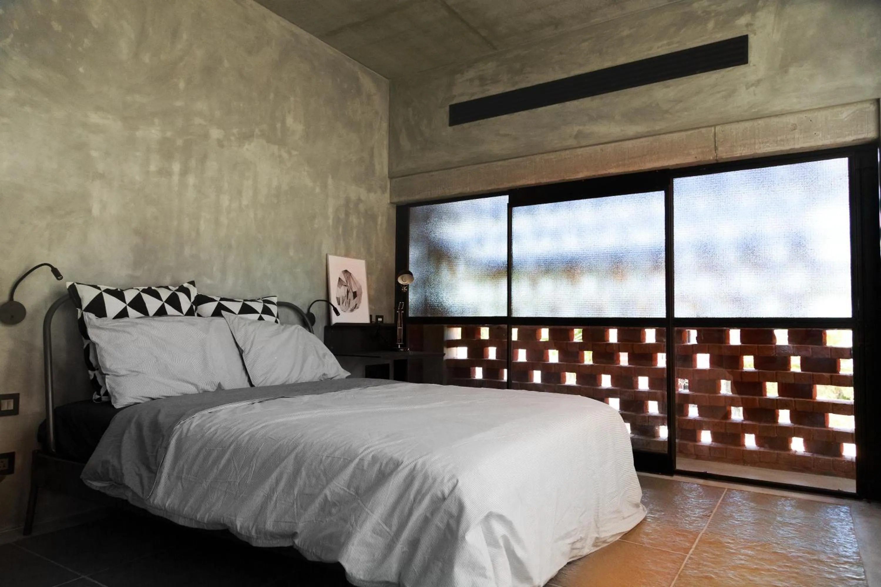 Bed in Sengal Boutique Hotel