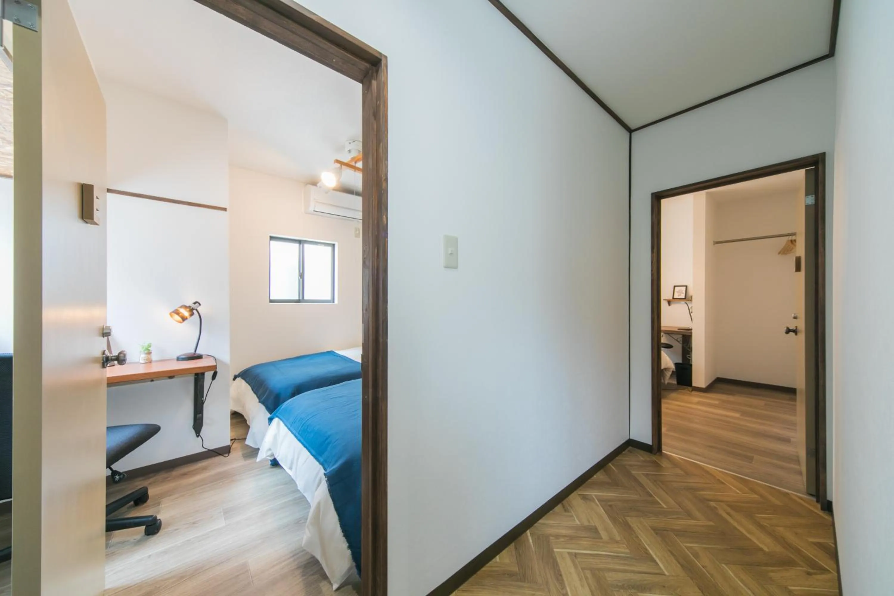 Bed in Nao's House USJ 一軒家貸切