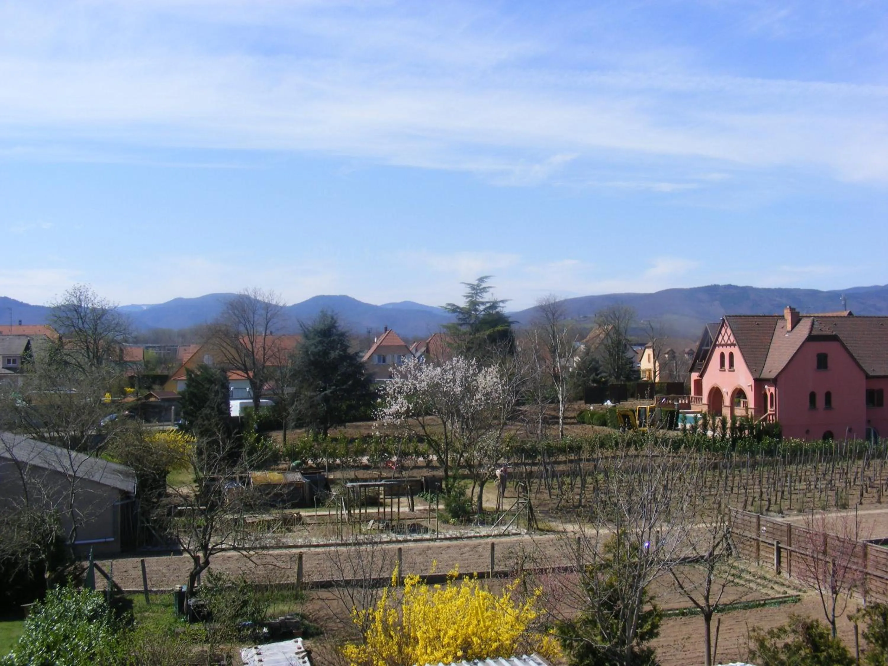 View (from property/room) in Fast Hotel Colmar Houssen
