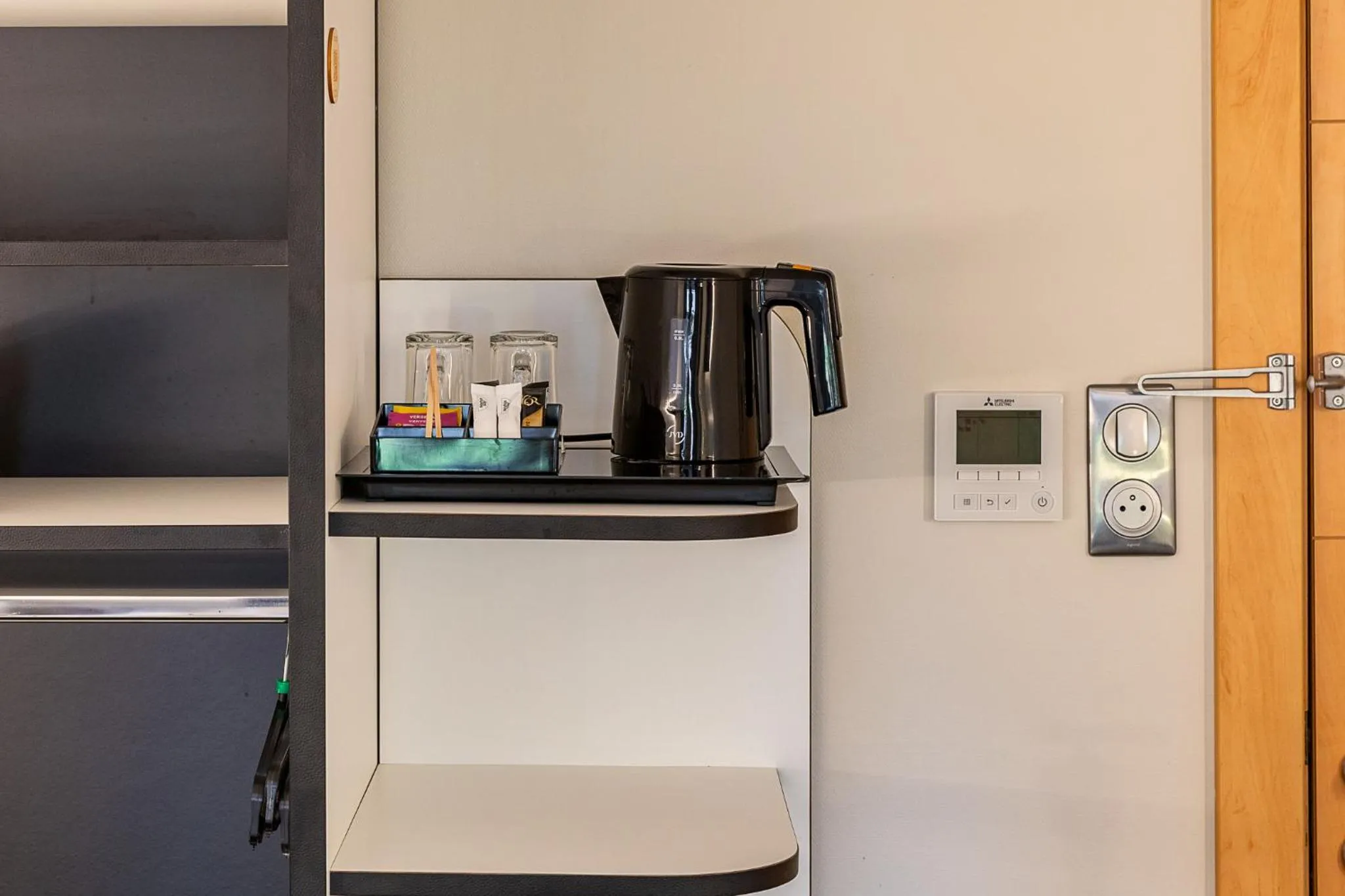 Coffee/tea facilities in Brit Hotel, Spa & Restaurant - Colmar Est