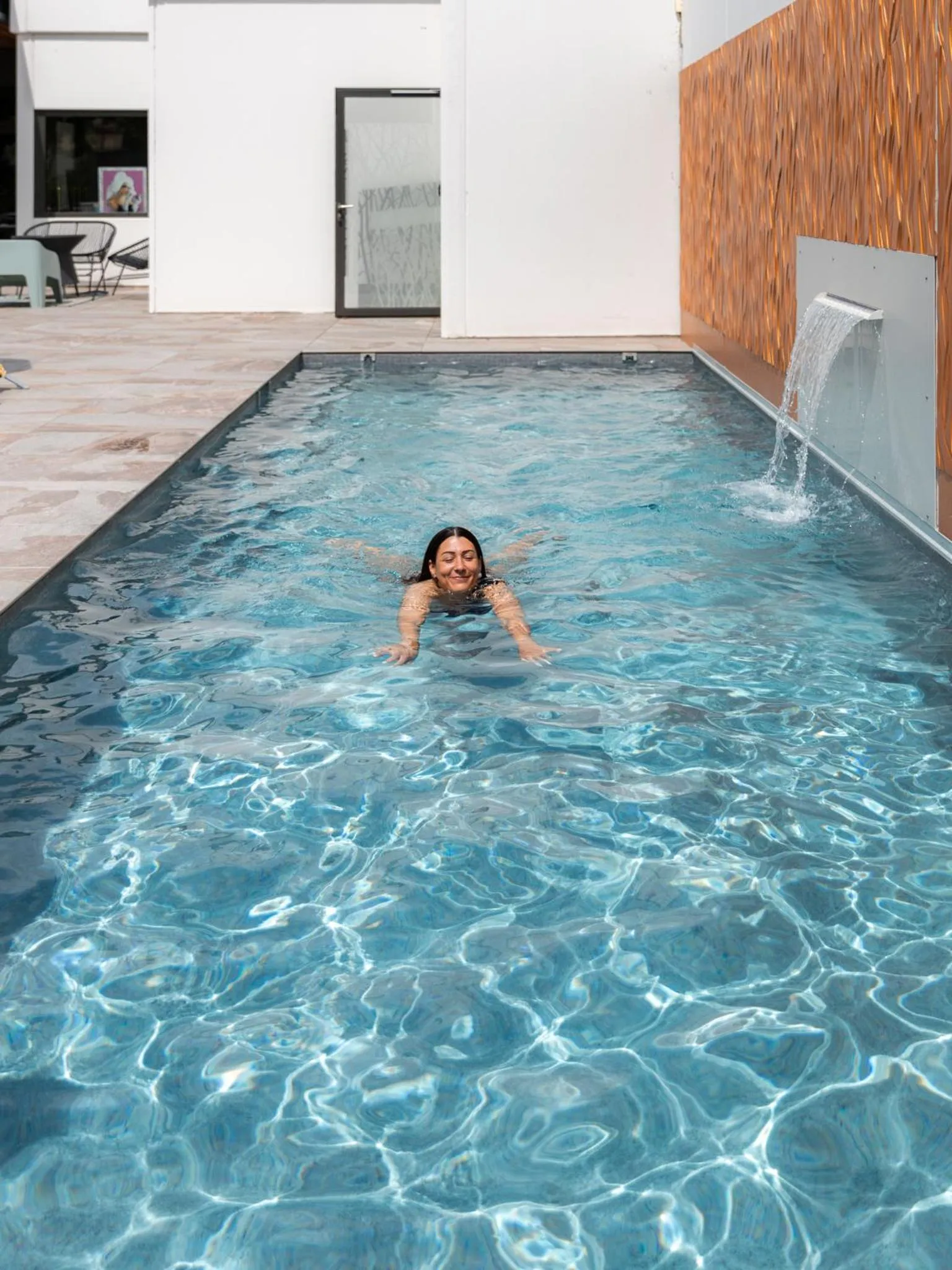 Swimming pool in Brit Hotel, Spa & Restaurant - Colmar Est
