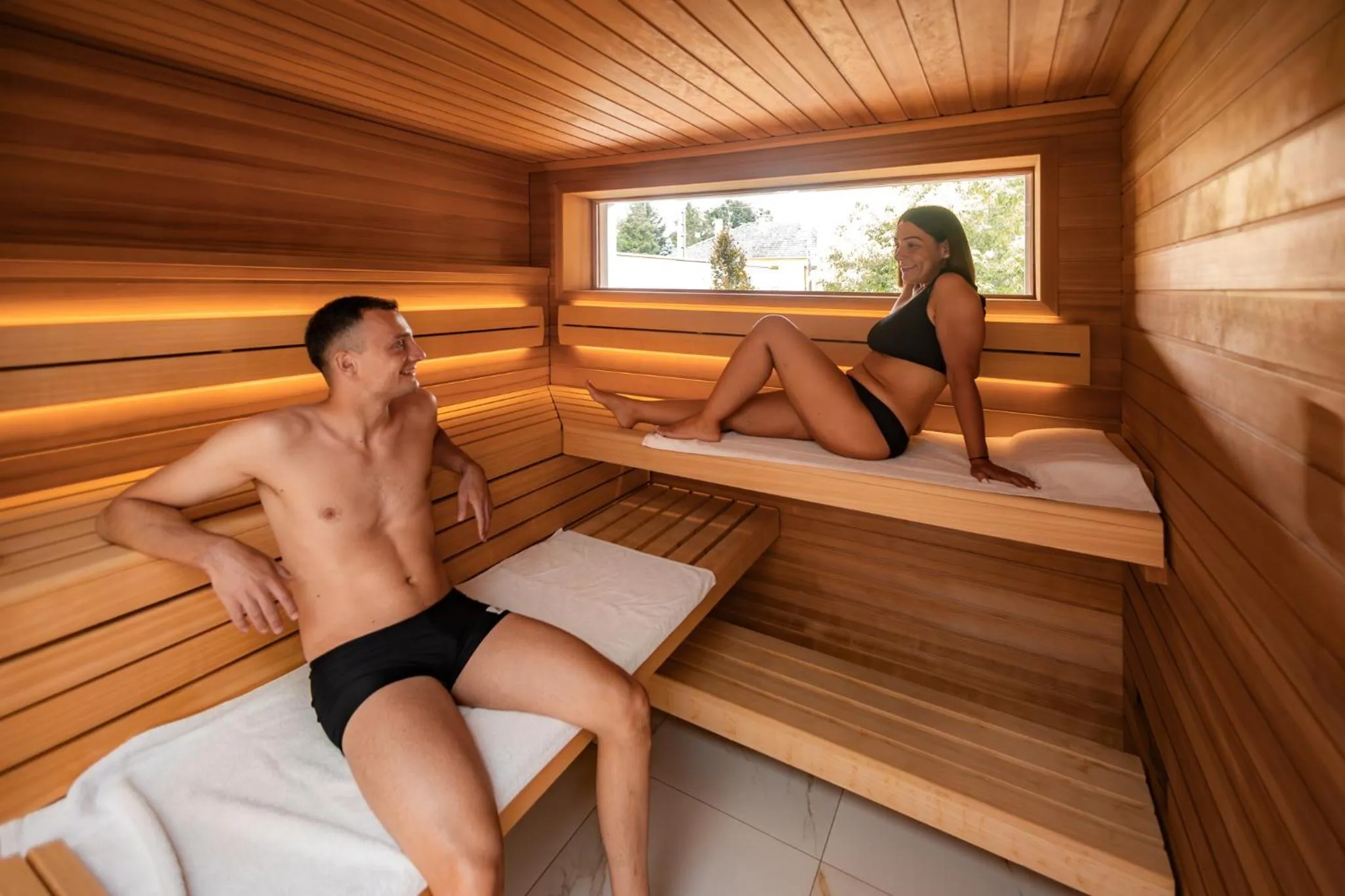 Sauna in Brit Hotel, Spa & Restaurant - Colmar Est