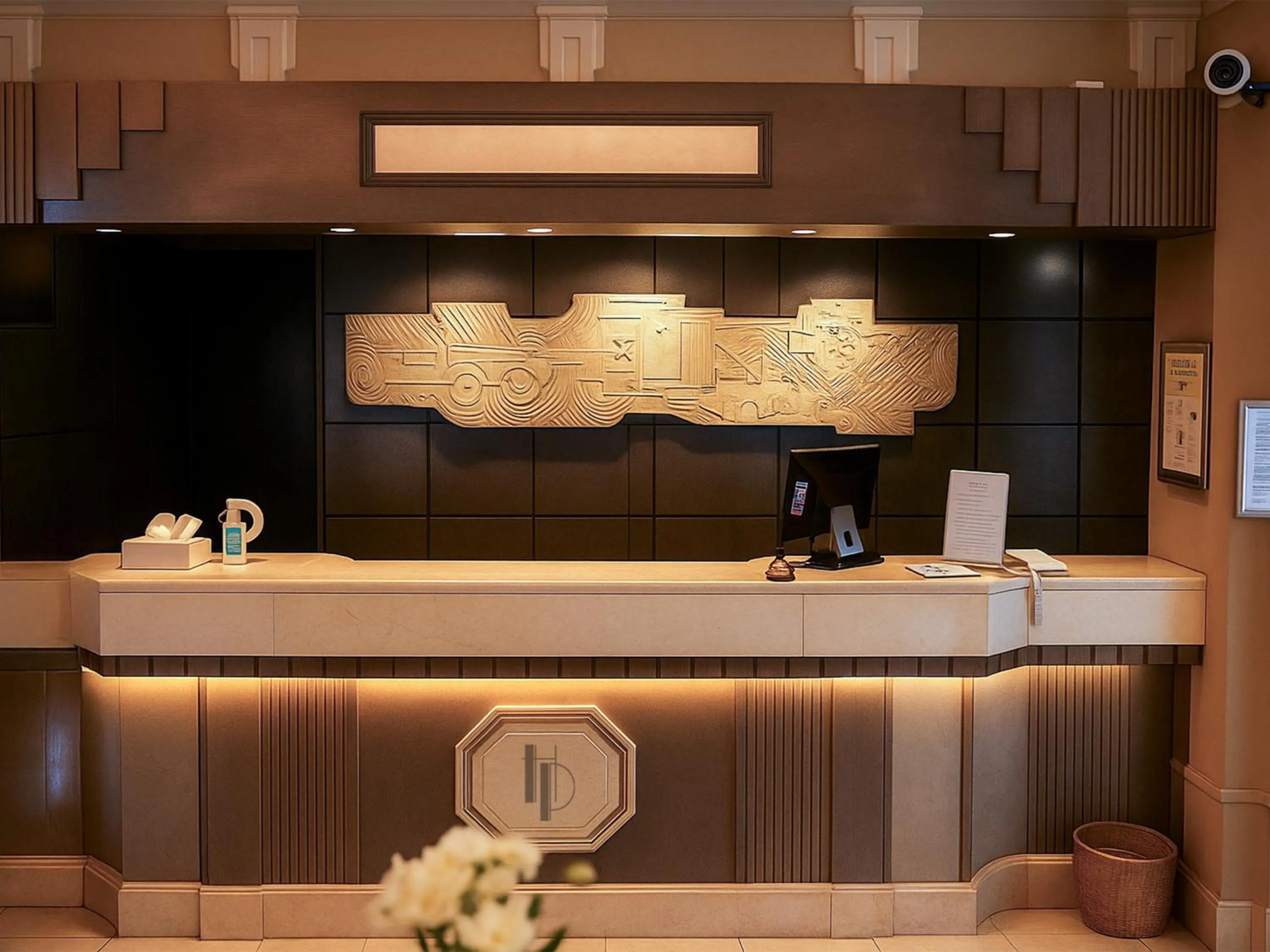 Lobby or reception in Hotel Du Parc - Mulhouse Centre