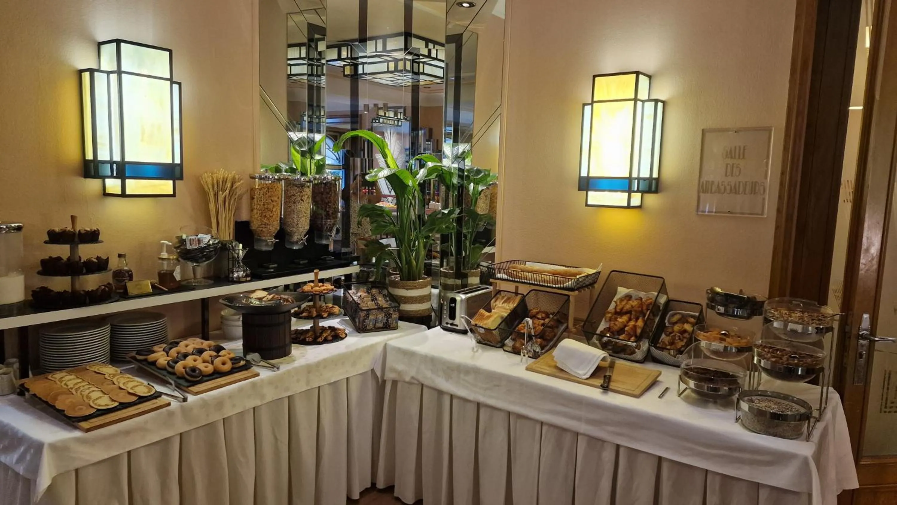 Buffet breakfast in Hotel Du Parc - Mulhouse Centre