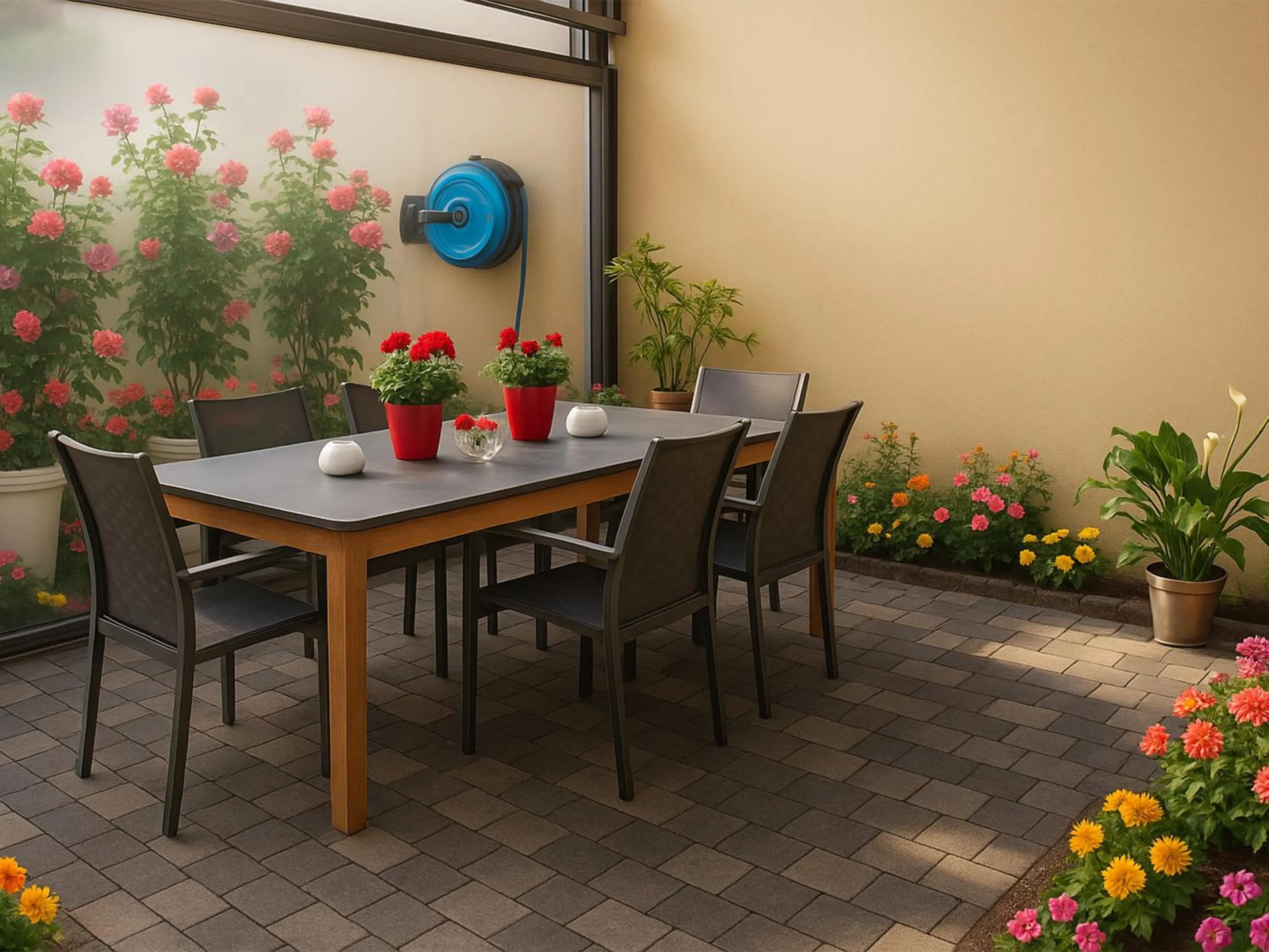 Patio in Hotel Du Parc - Mulhouse Centre