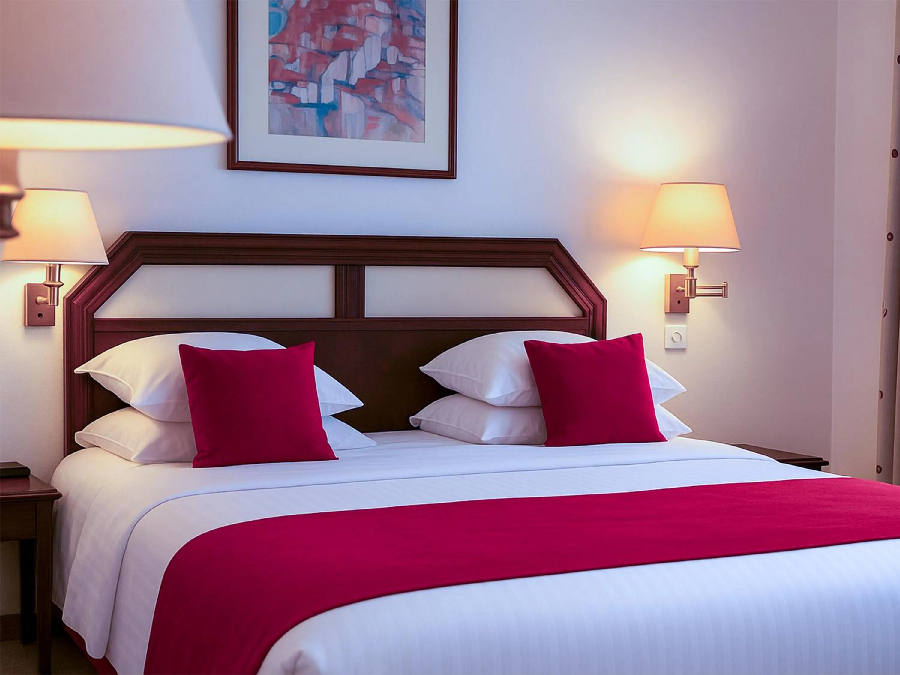 Bed in Hotel Du Parc - Mulhouse Centre