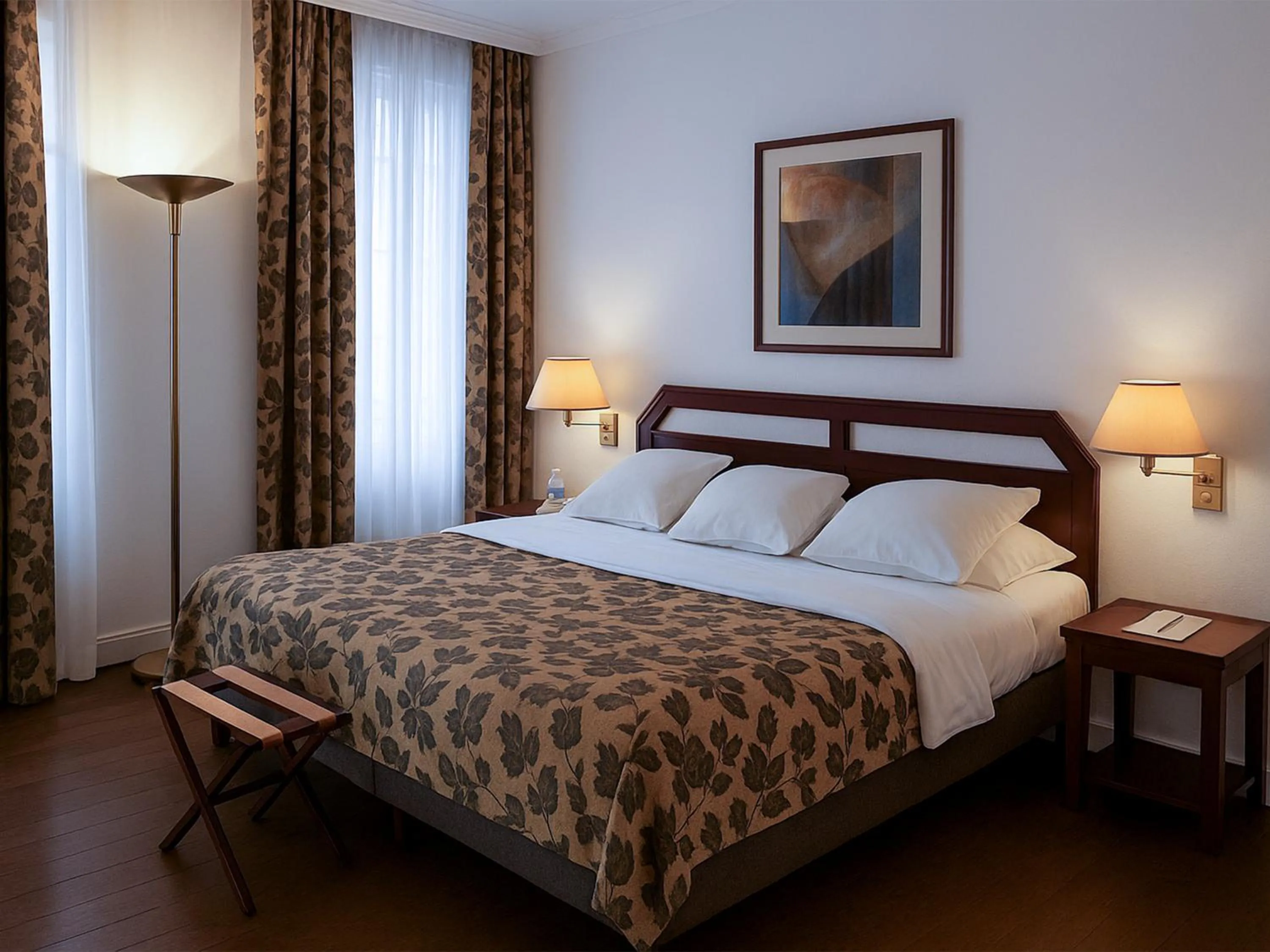 Property building, Bed in Hotel Du Parc - Mulhouse Centre