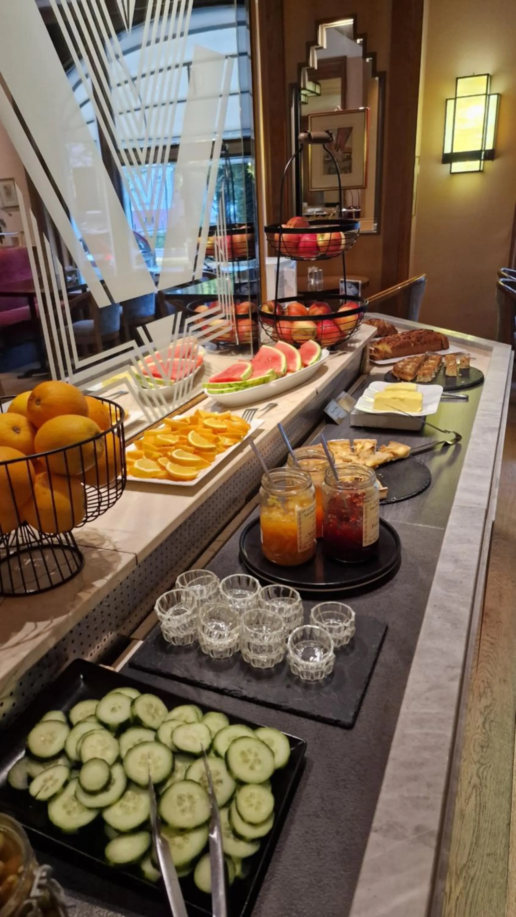Buffet breakfast in Hotel Du Parc - Mulhouse Centre
