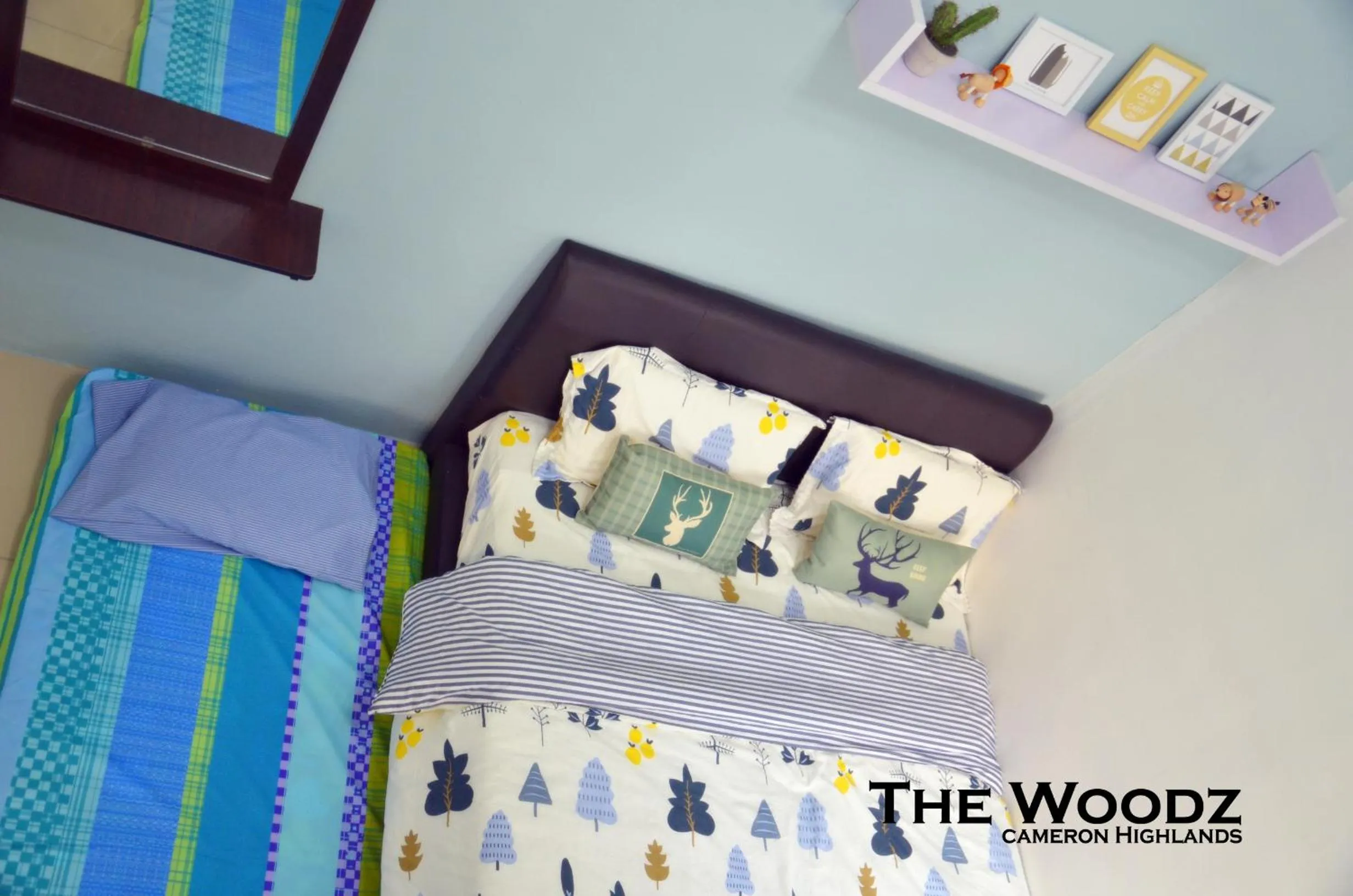 Bedroom, Bed in The Woodz Homestay - 2 Storey Landed House