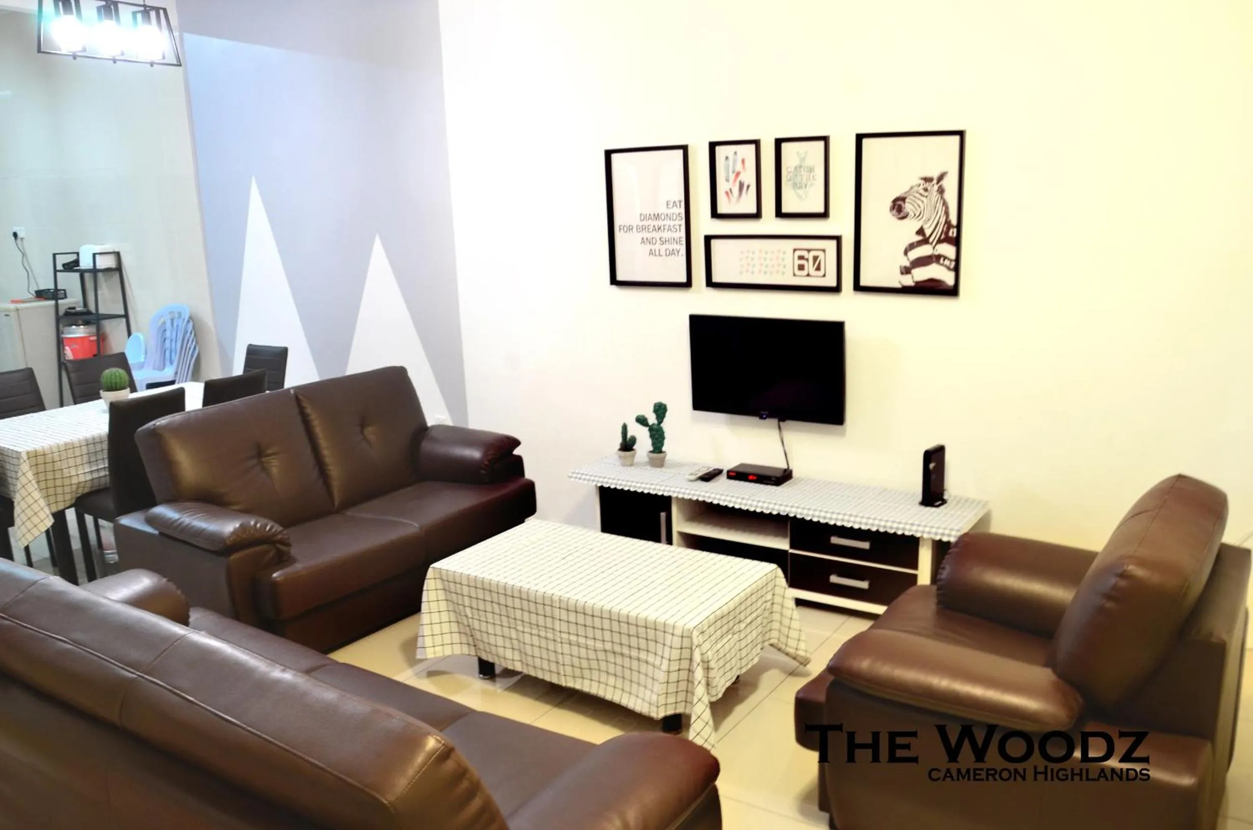 Living room in The Woodz Homestay - 2 Storey Landed House