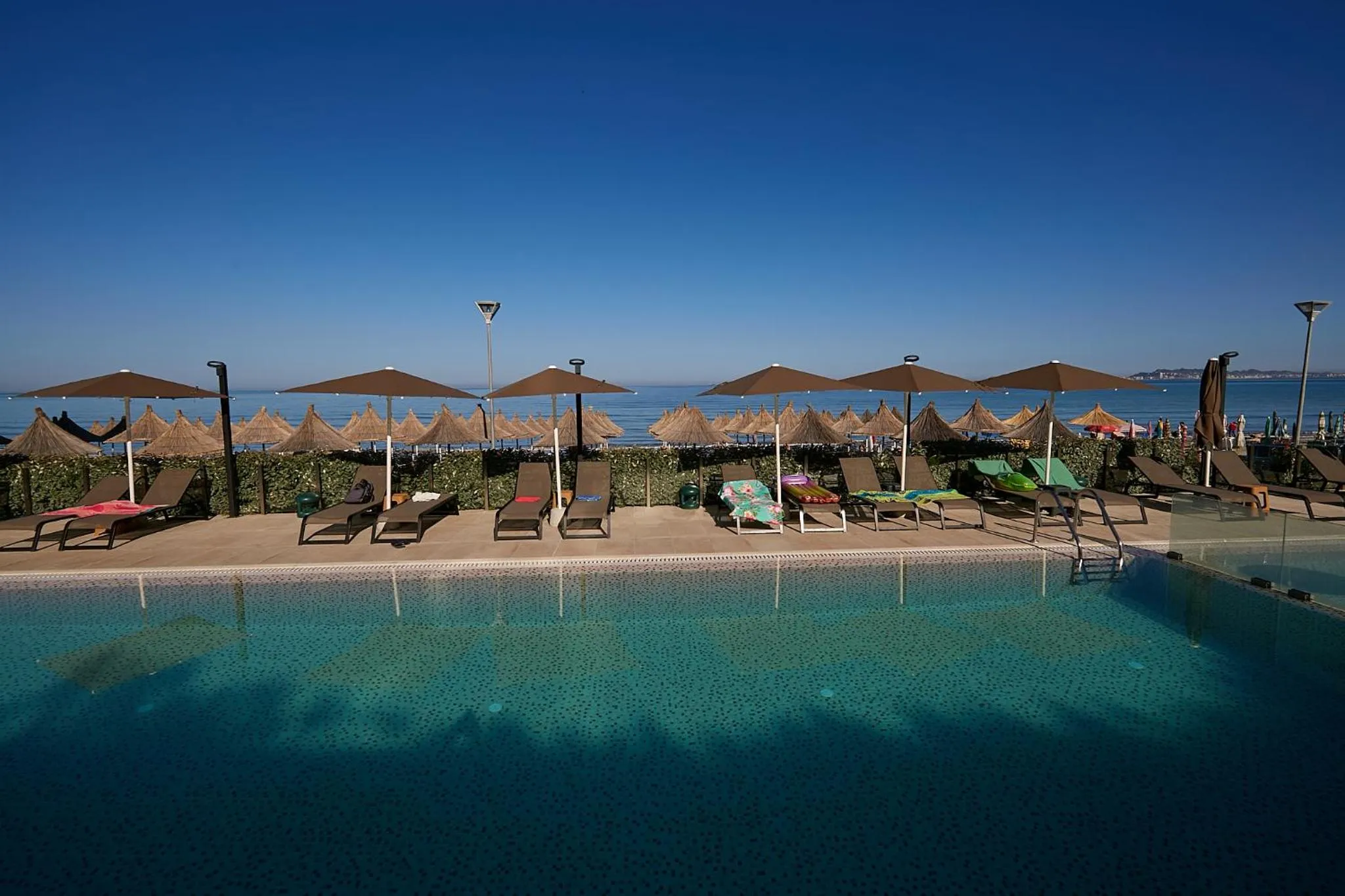 Pool view in ETER Hotel