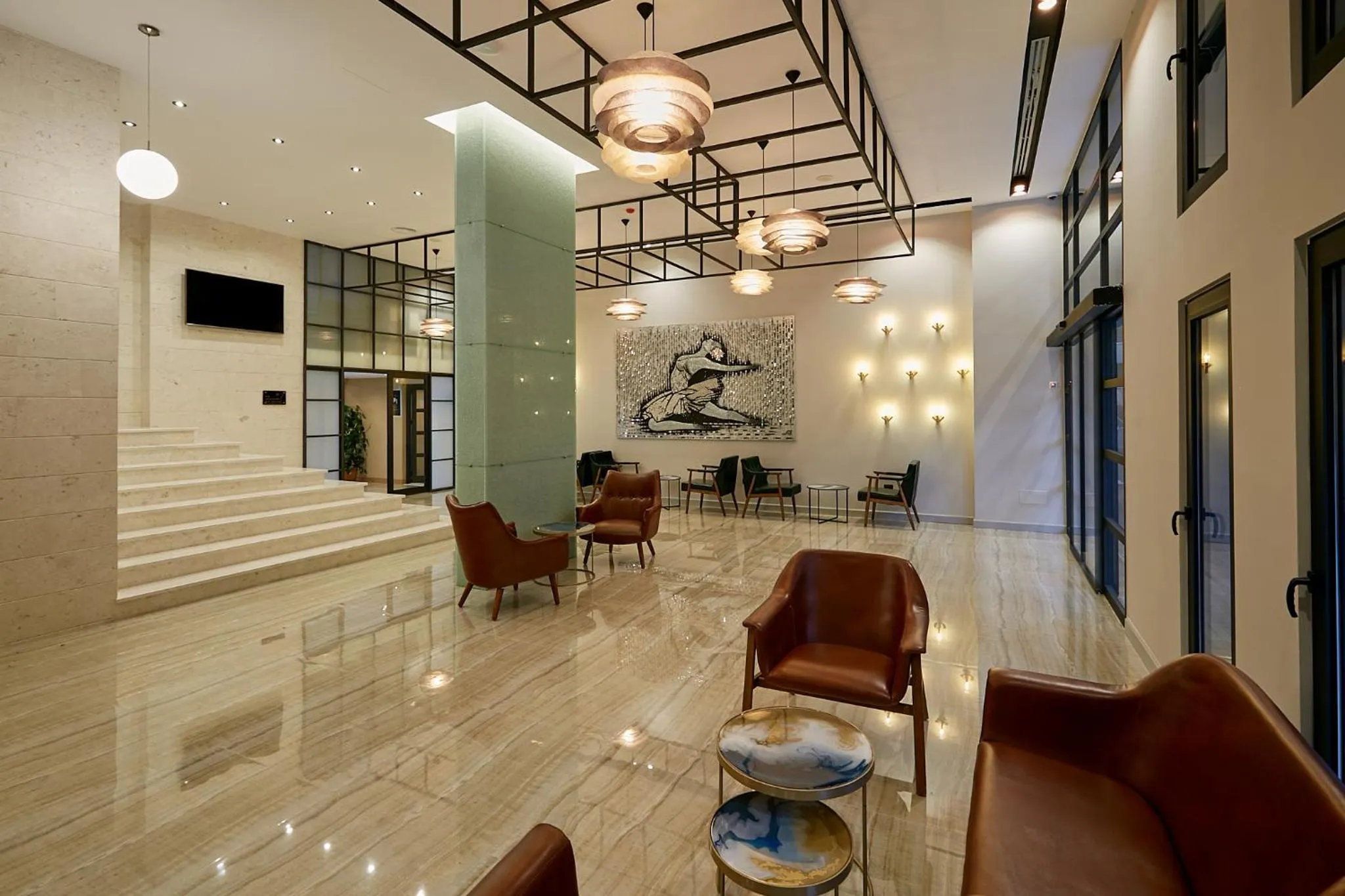 Lobby or reception in ETER Hotel