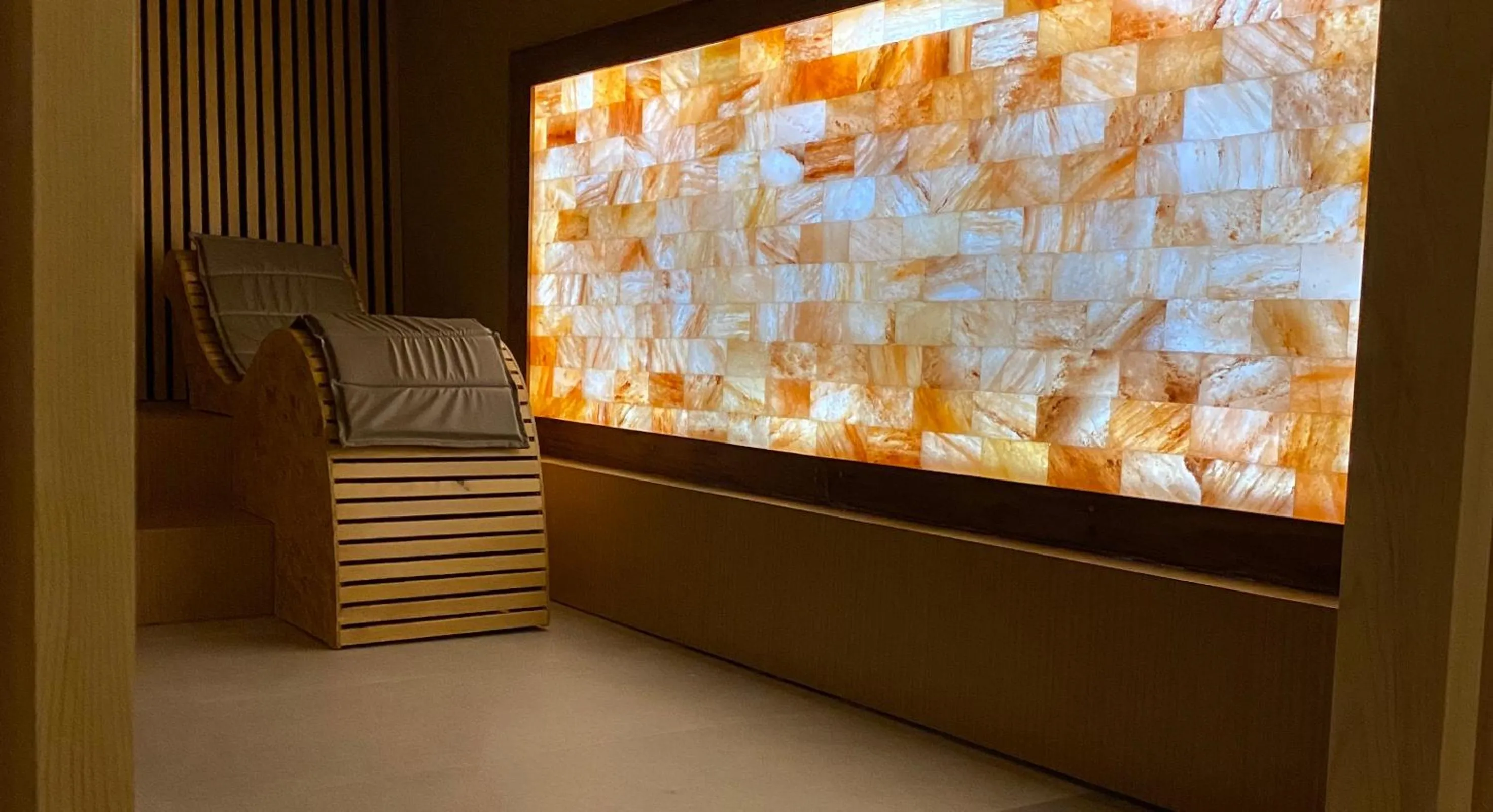 Seating area in ETER Hotel