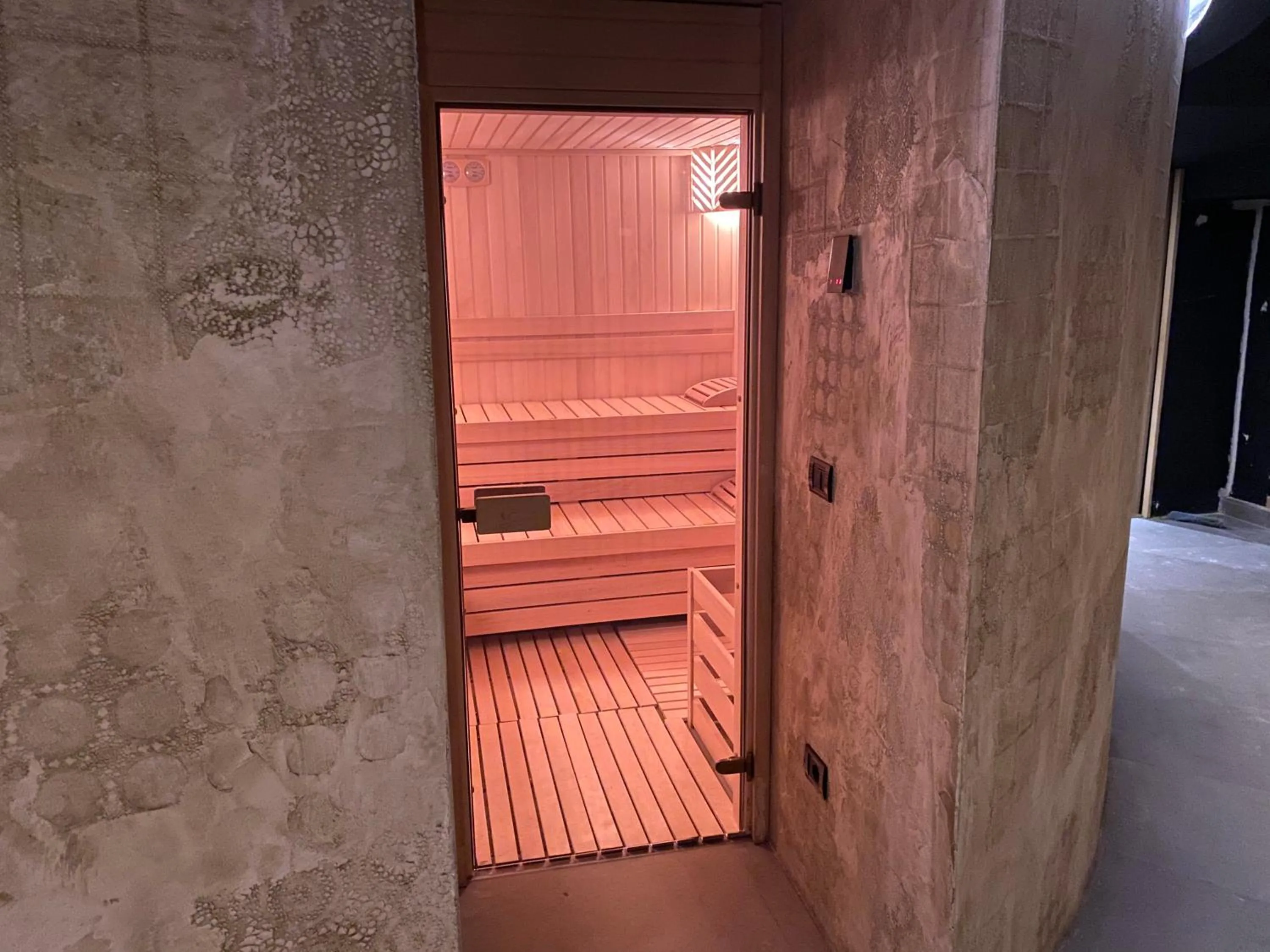 Sauna in ETER Hotel