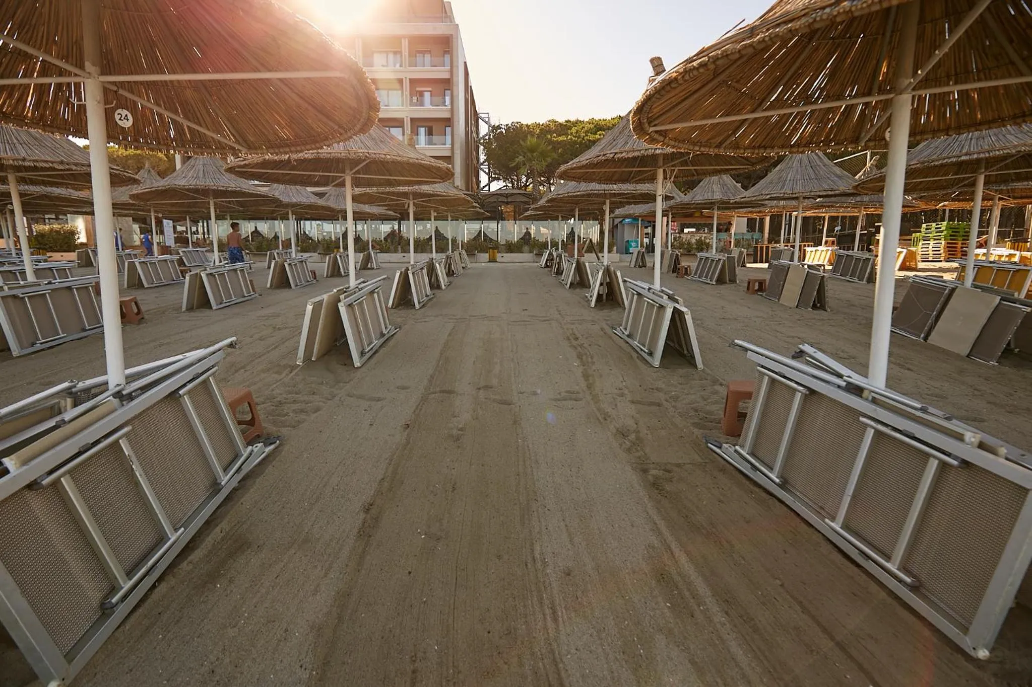 Beach in ETER Hotel