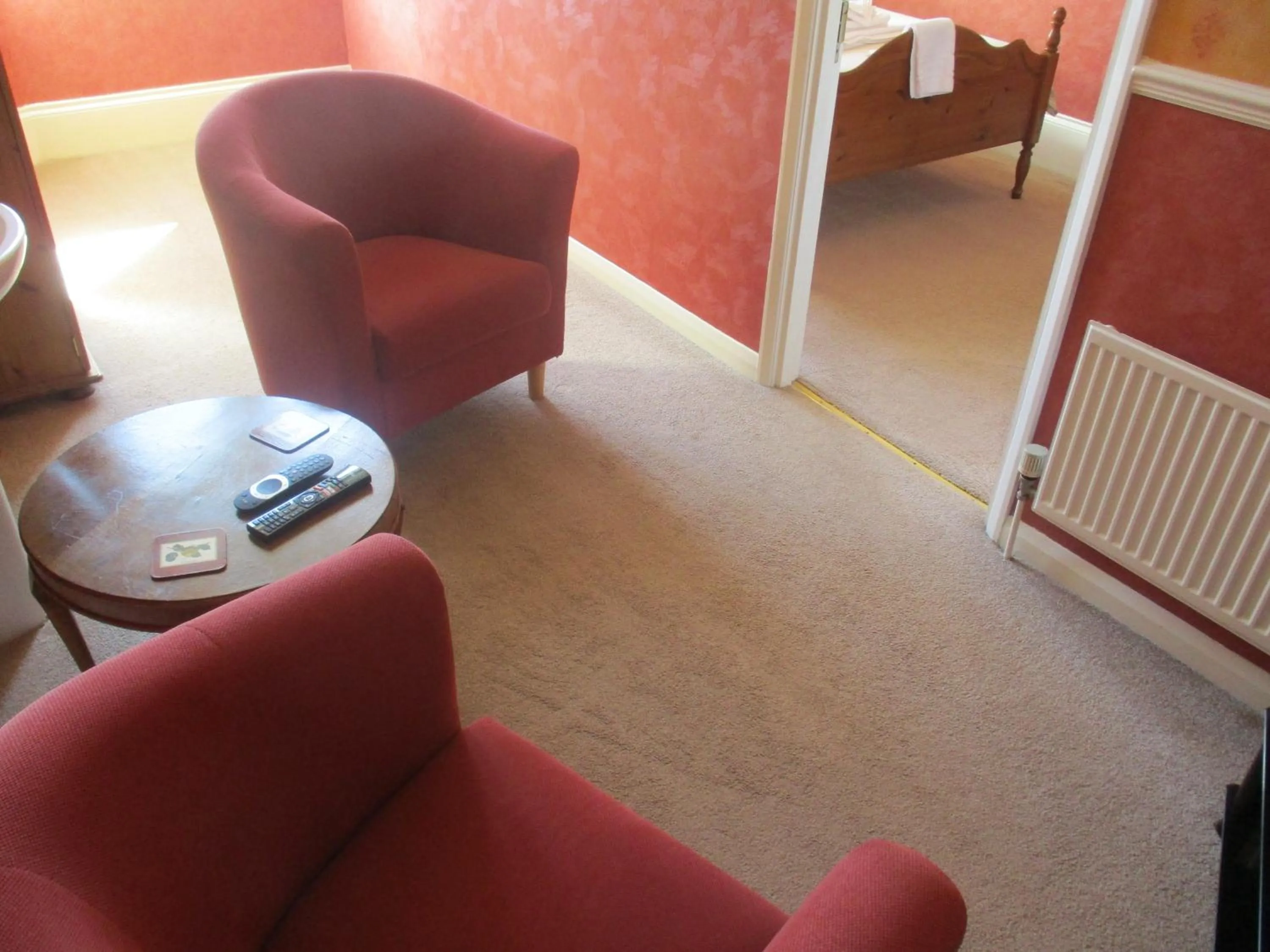 Seating area in Ashwood Grange