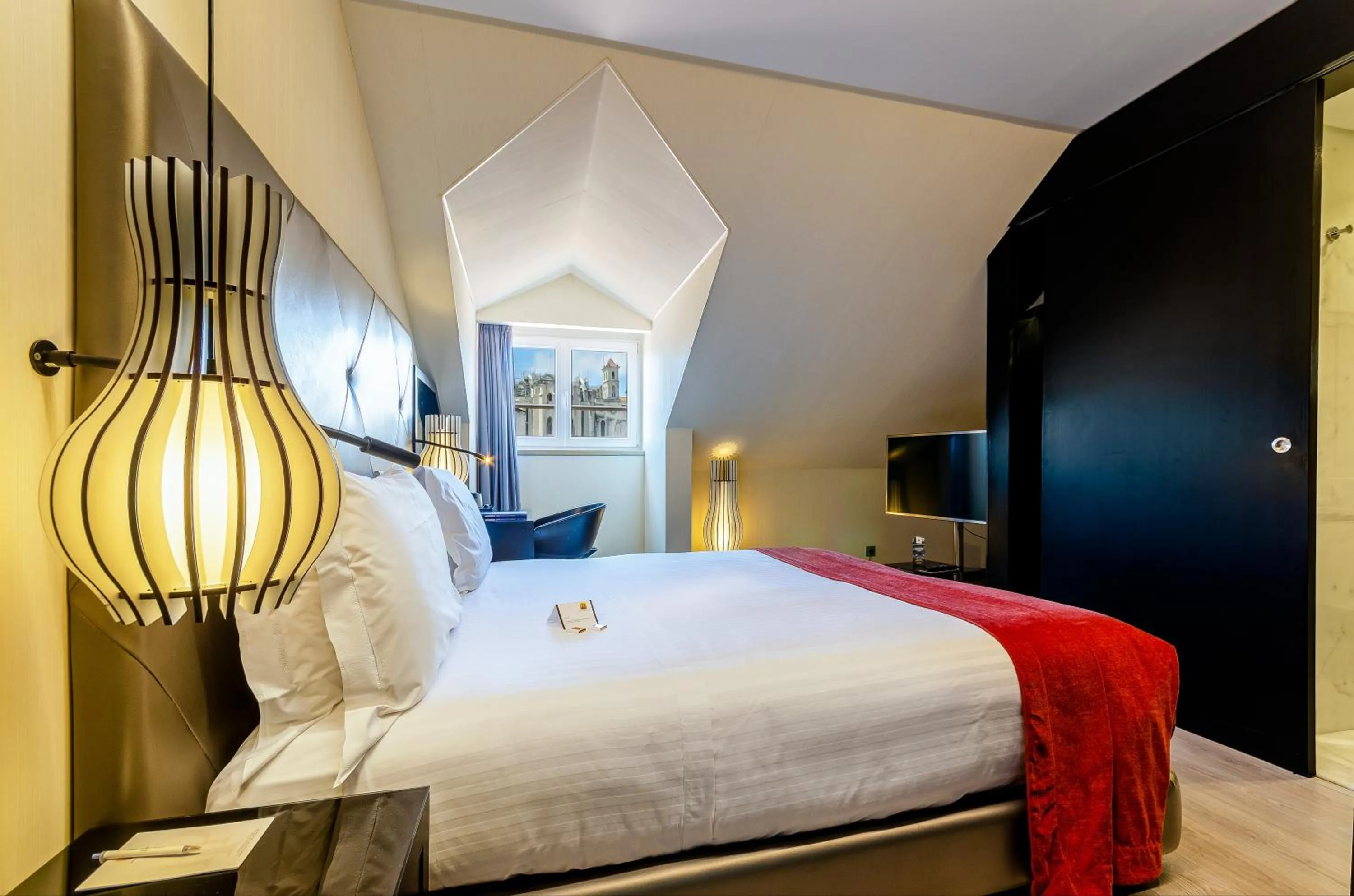 Bedroom, Bed in Hotel Santa Justa