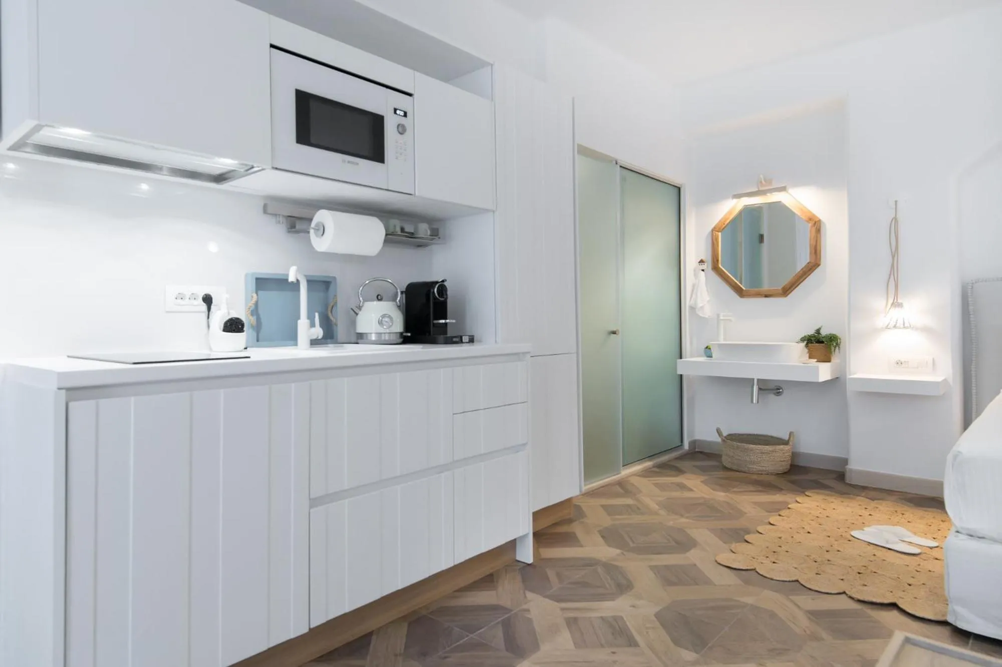 Kitchen or kitchenette in The Well Parga