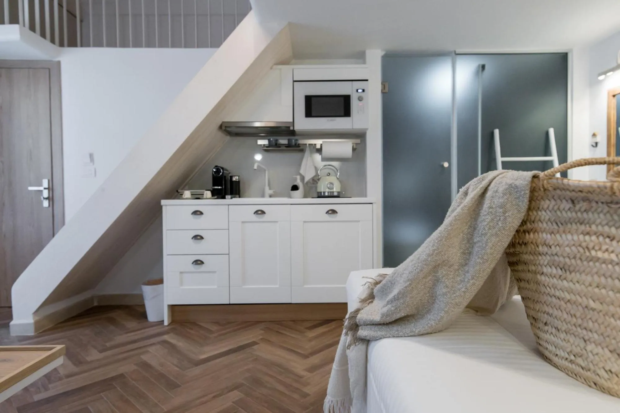 Kitchen or kitchenette in The Well Parga