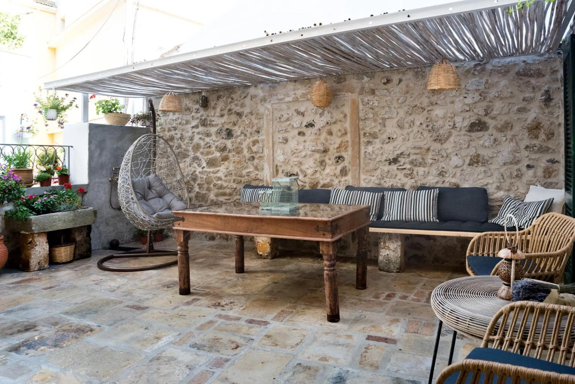 Seating area in The Well Parga