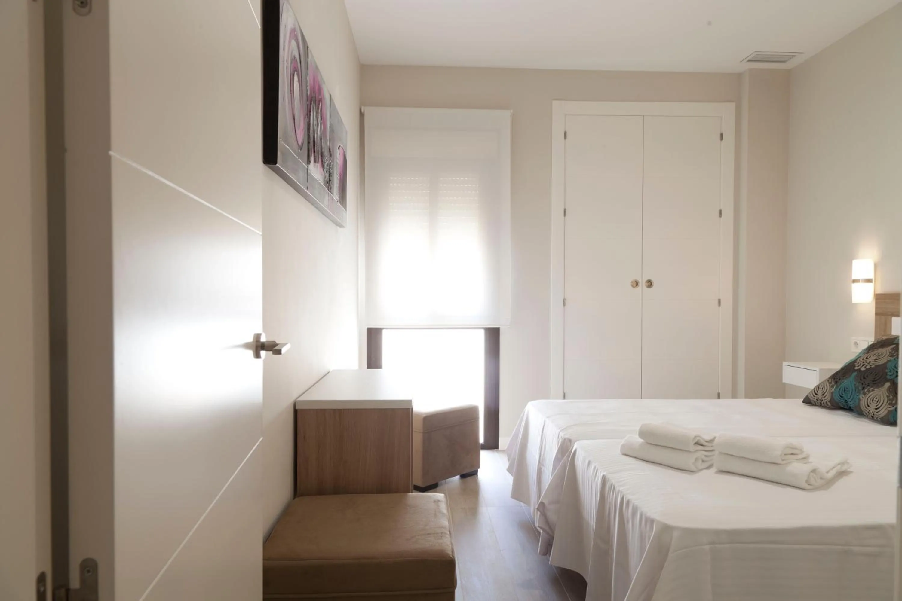 Bedroom, Bed in Apartamentos Pinar Malaga Centro