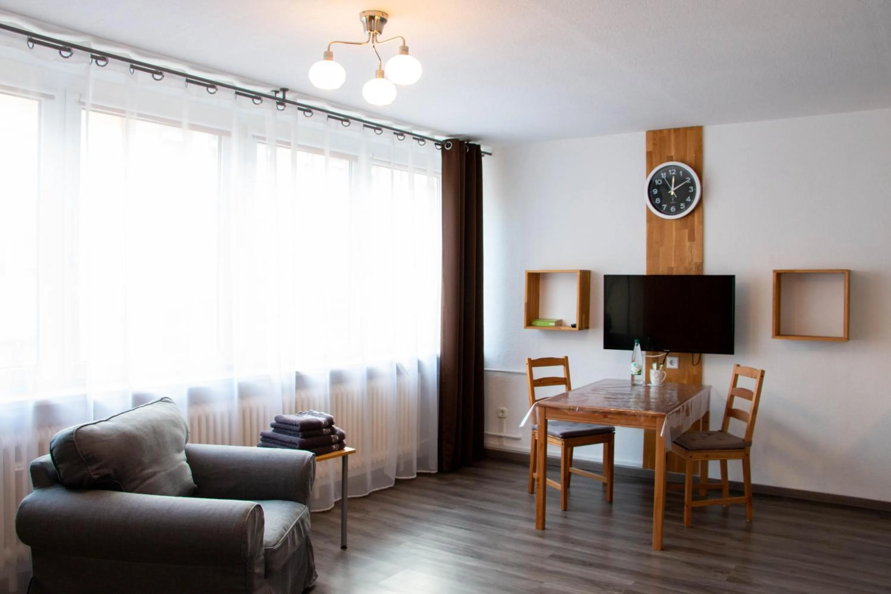 Seating area in LuPartment