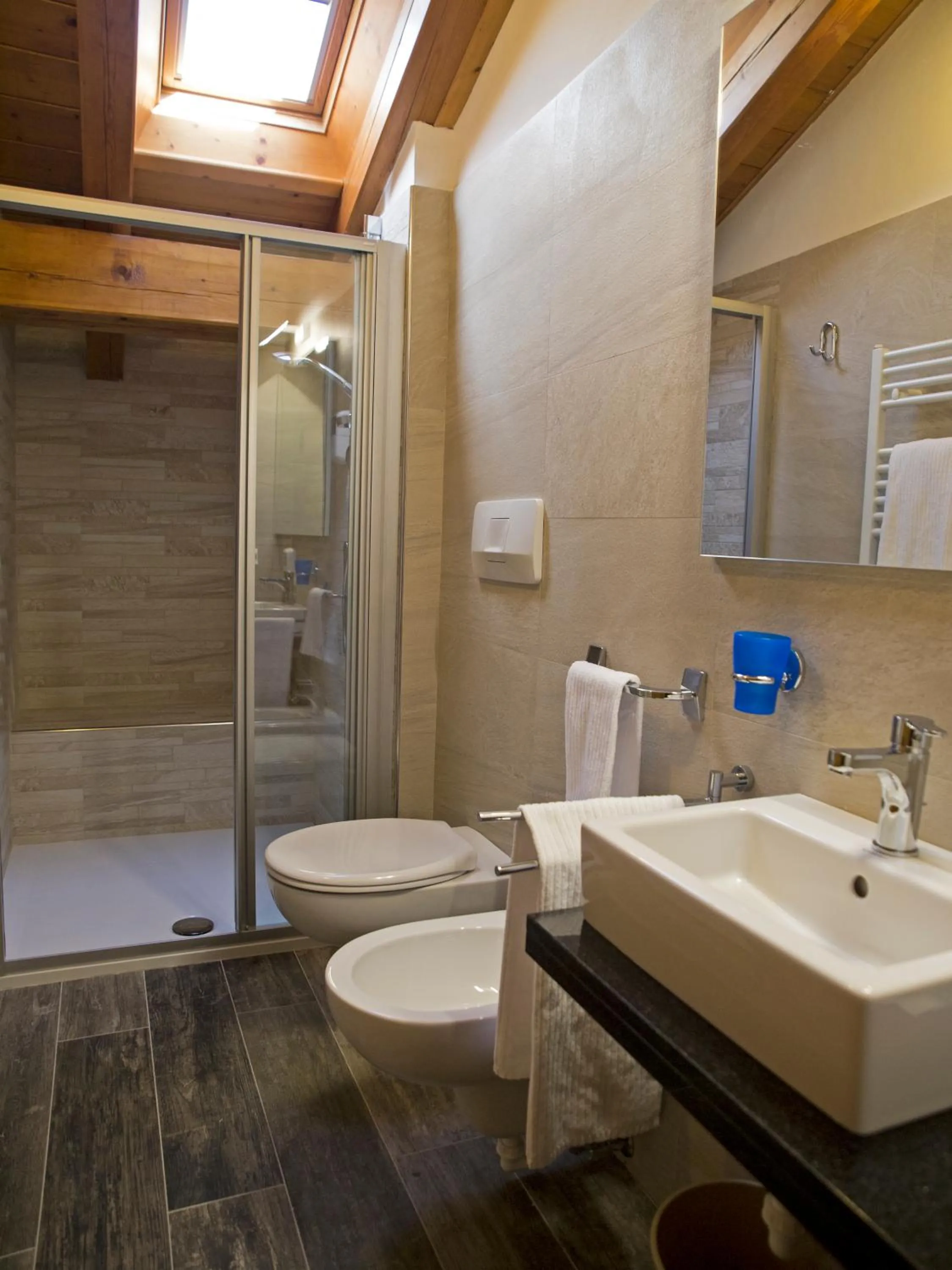 Bathroom in Hotel Engel