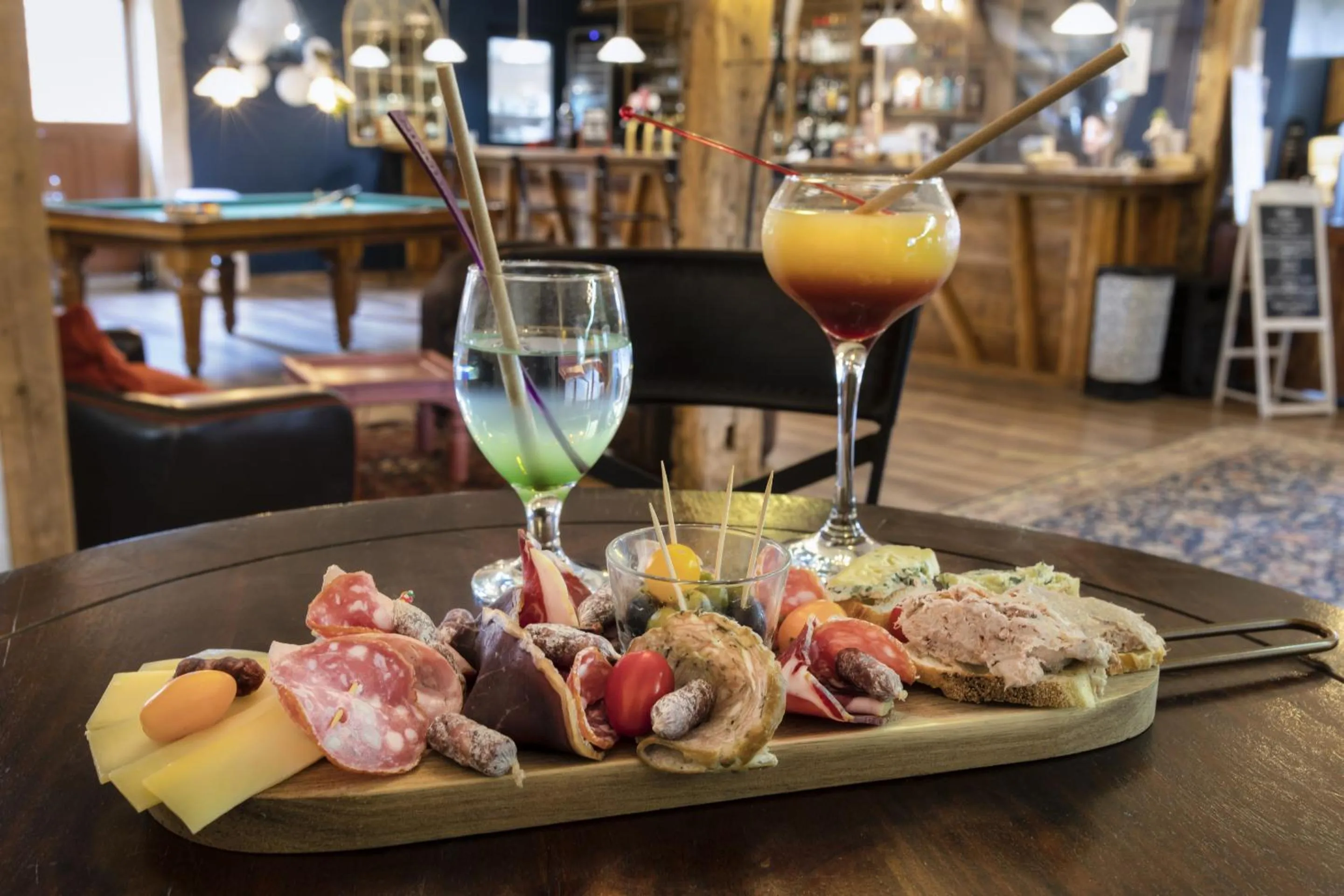 Food and drinks in Les Lavandières de Fontaine