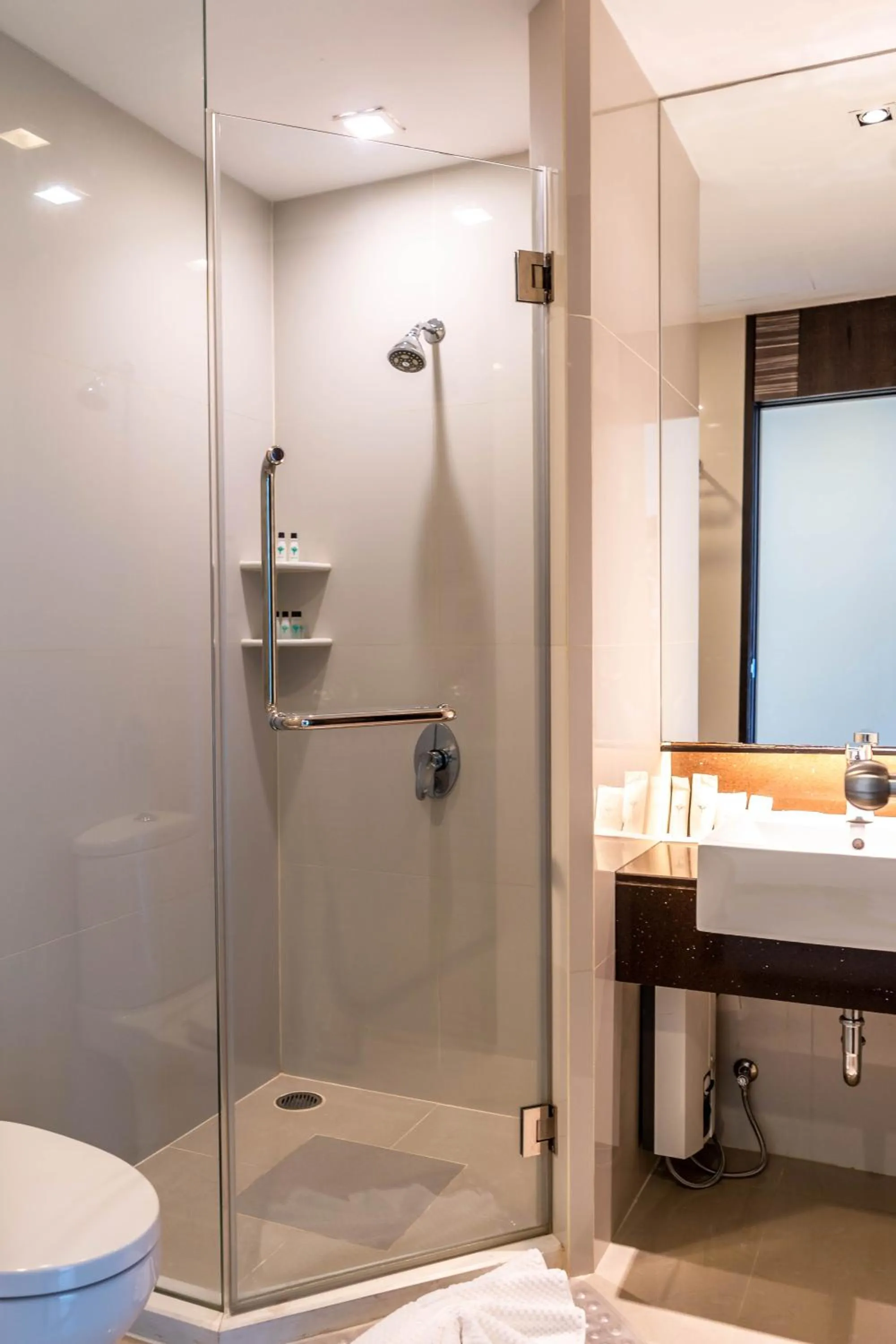 Shower in Jasmine Grande Residence