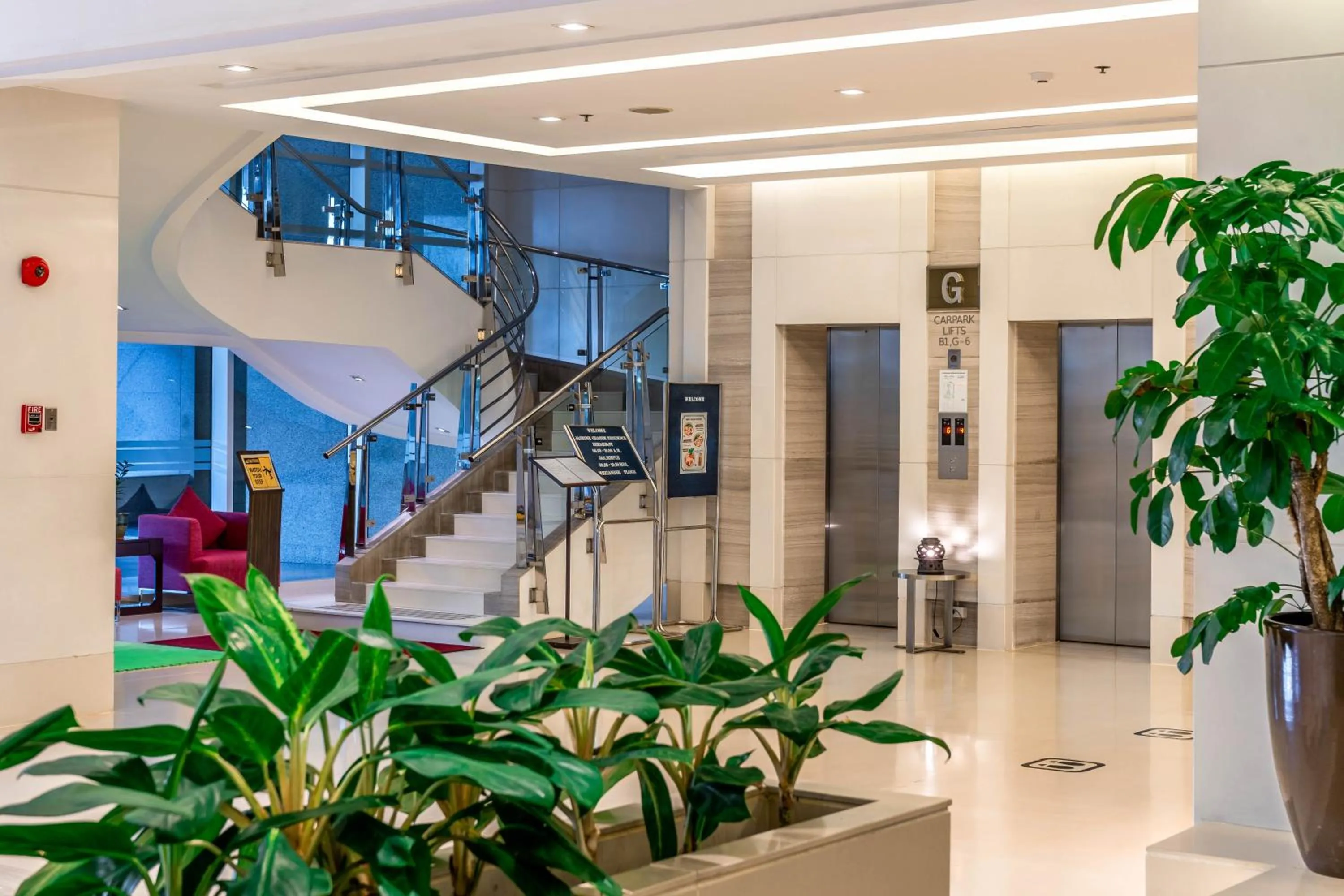 Lobby or reception in Jasmine Grande Residence