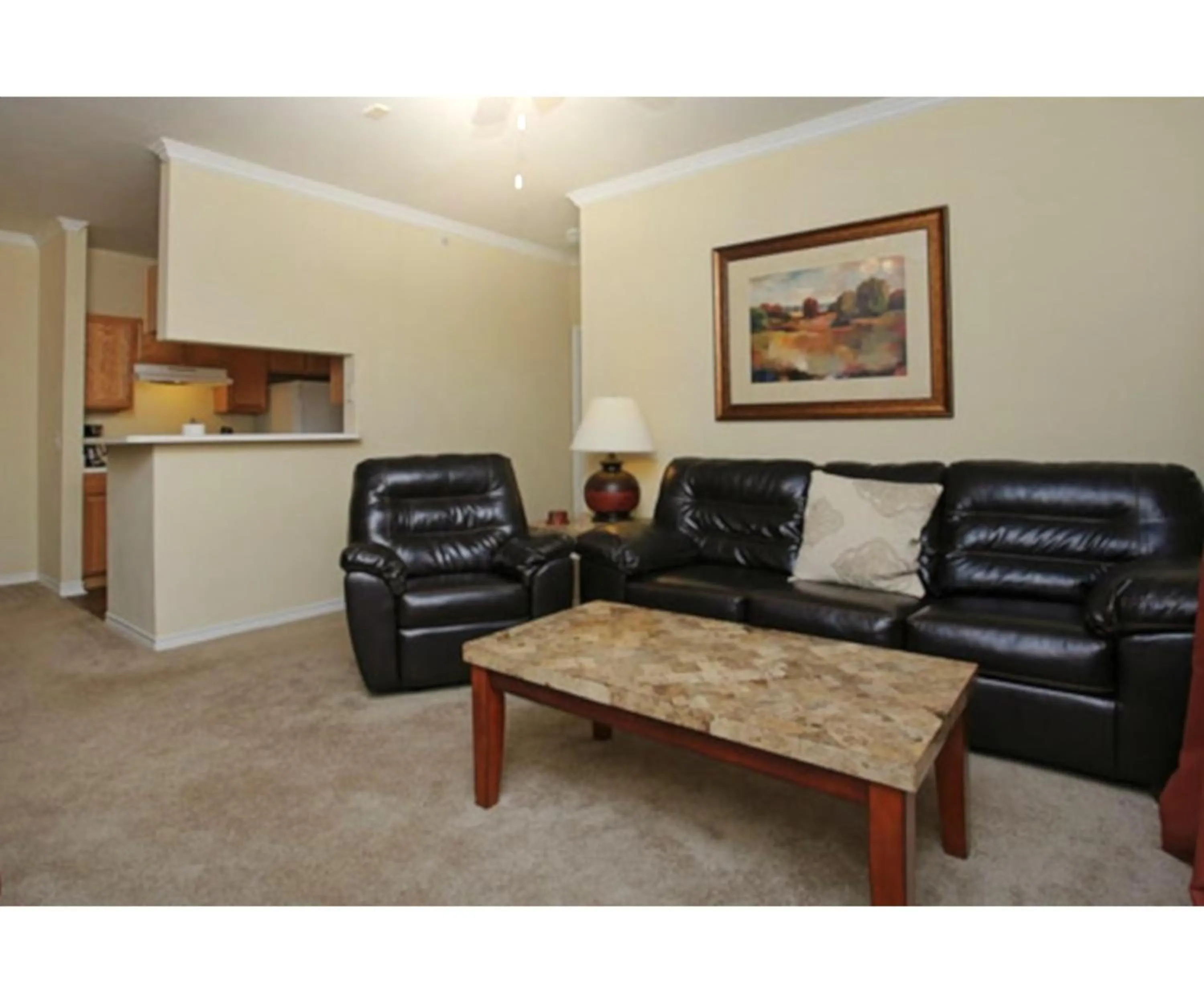 Living room in The Reside Fully Furnished Condos - Medical Stays Welcome