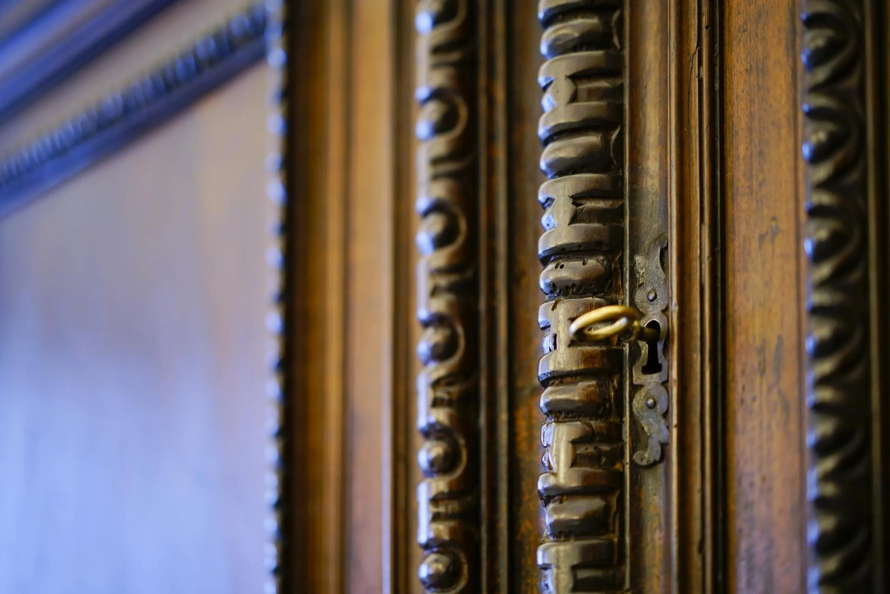 Decorative detail in Hotel Villa Cimbrone