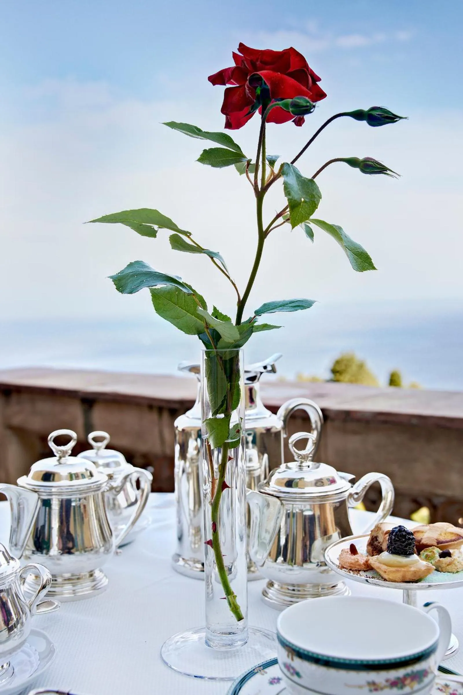 Food and drinks in Hotel Villa Cimbrone