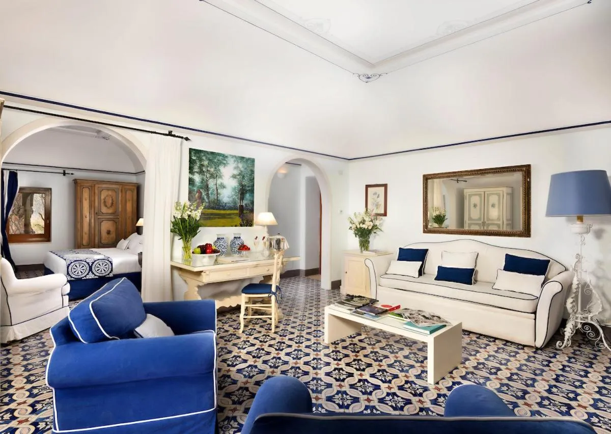 Living room in Hotel Villa Cimbrone