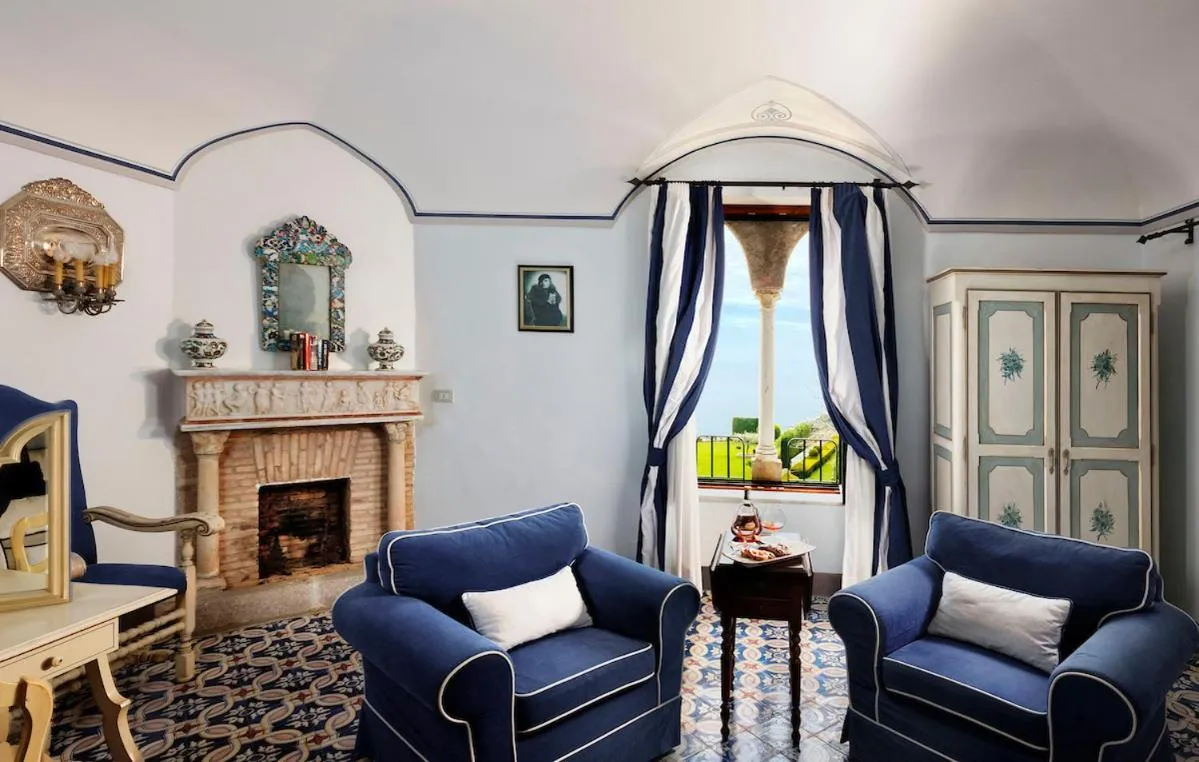 Living room in Hotel Villa Cimbrone