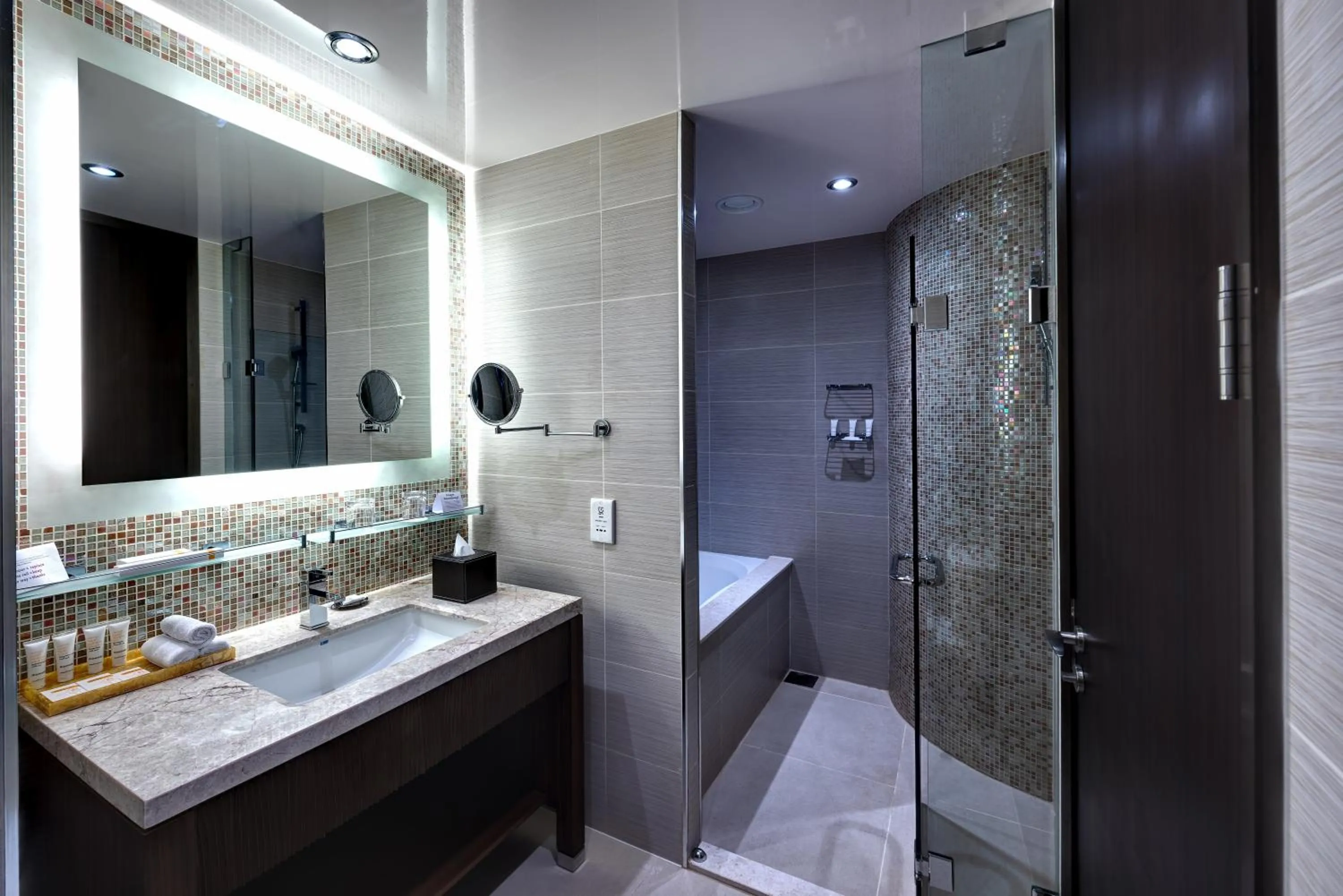 Bathroom in Crowne Plaza Duqm by IHG