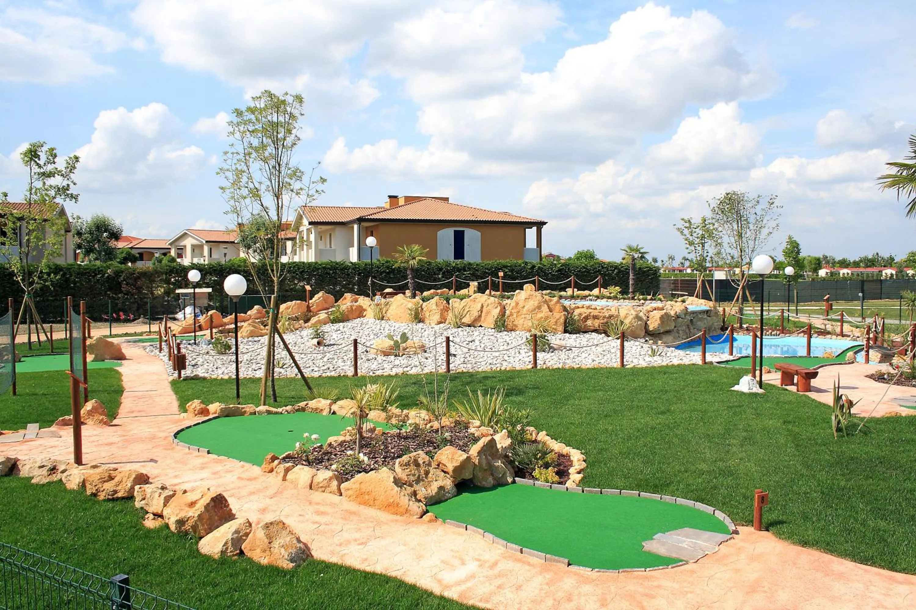 Minigolf in Hotel Olympus