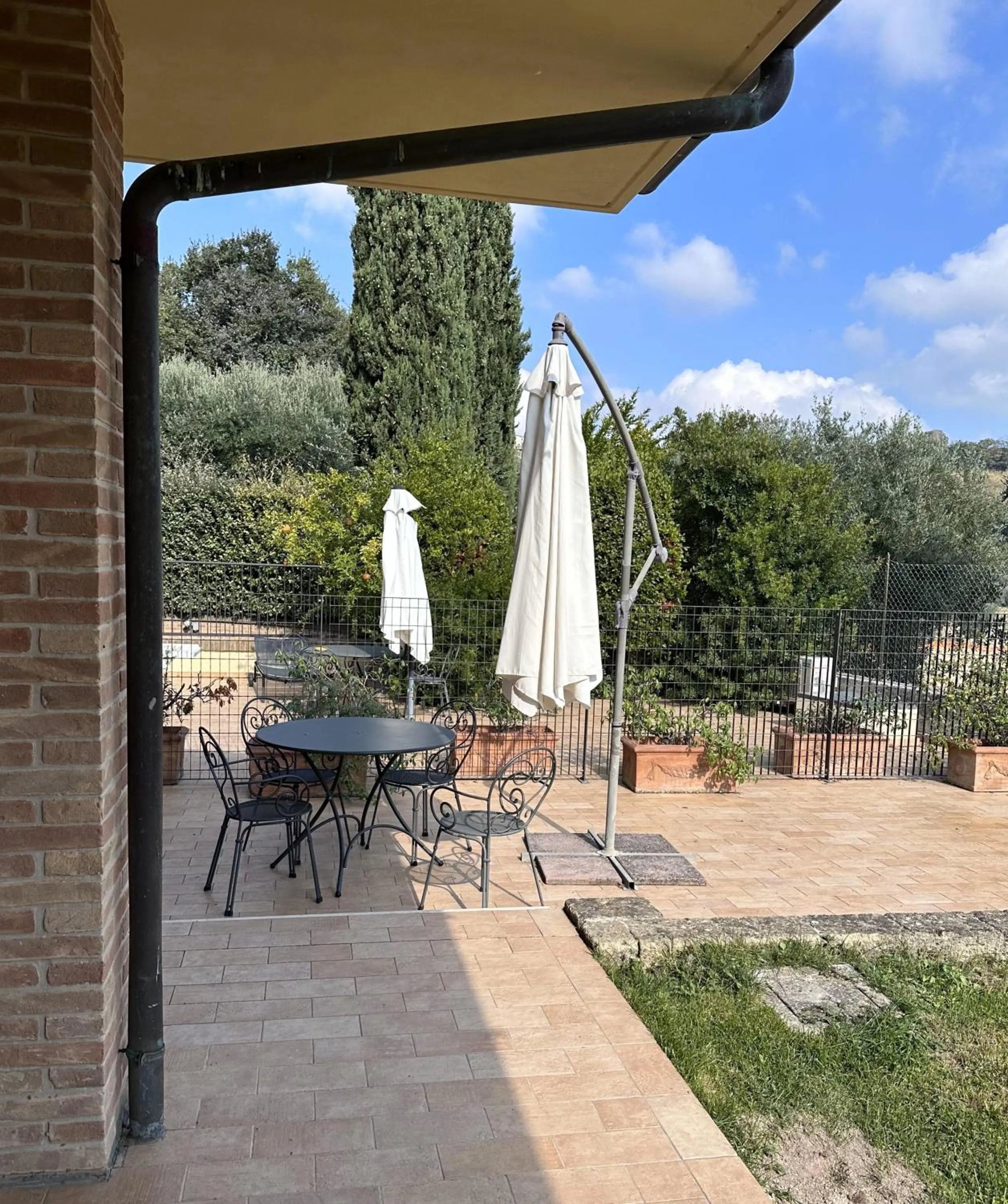 Patio in Cumana Blu Apartments