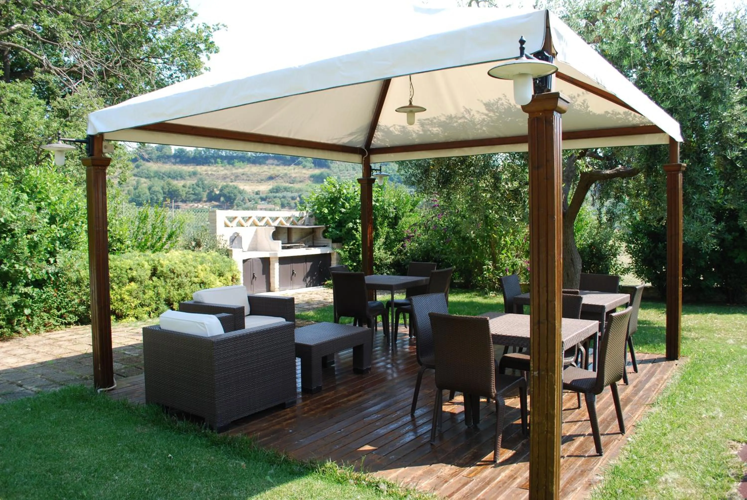 Garden in Cumana Blu Apartments