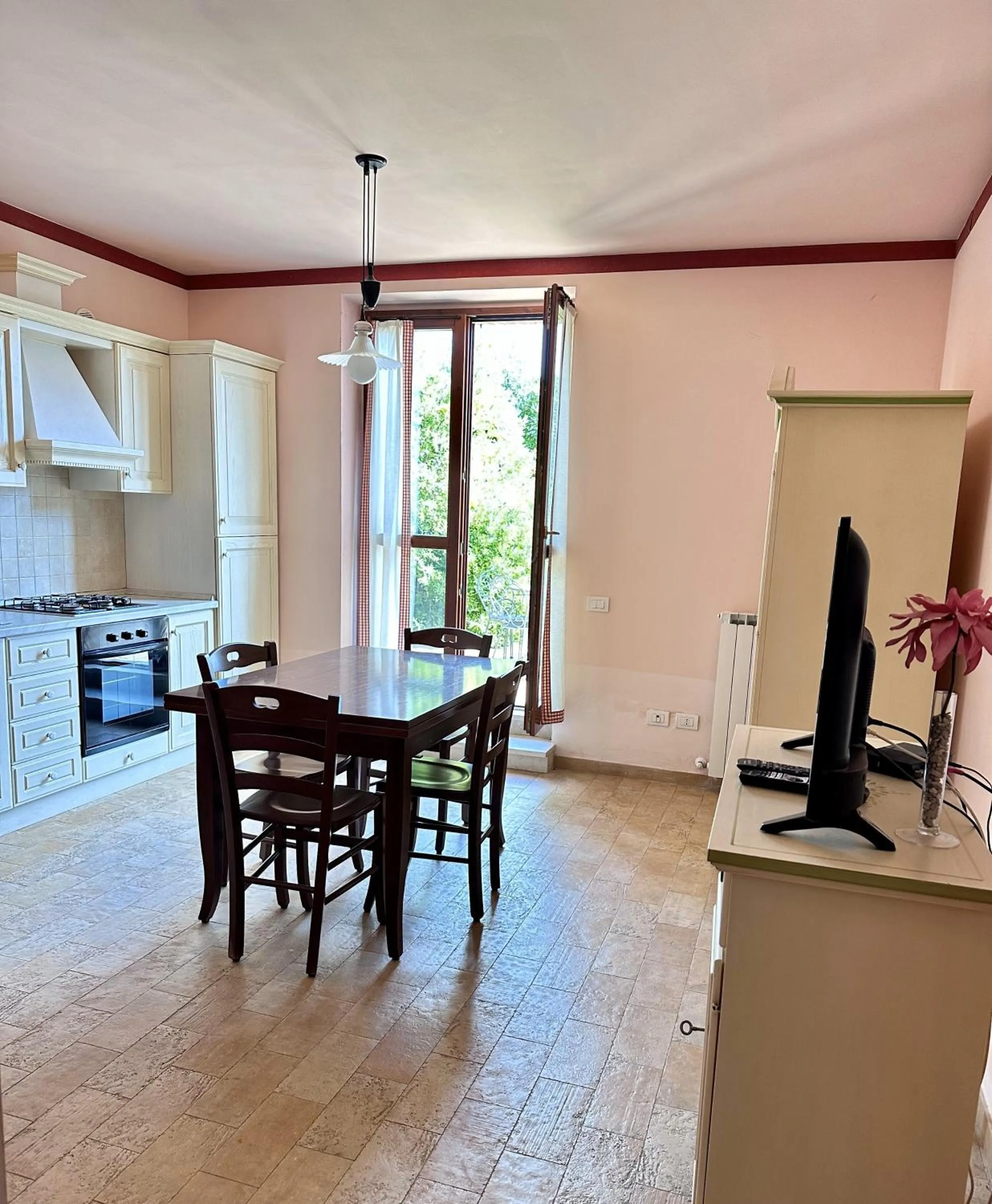 kitchen in Cumana Blu Apartments