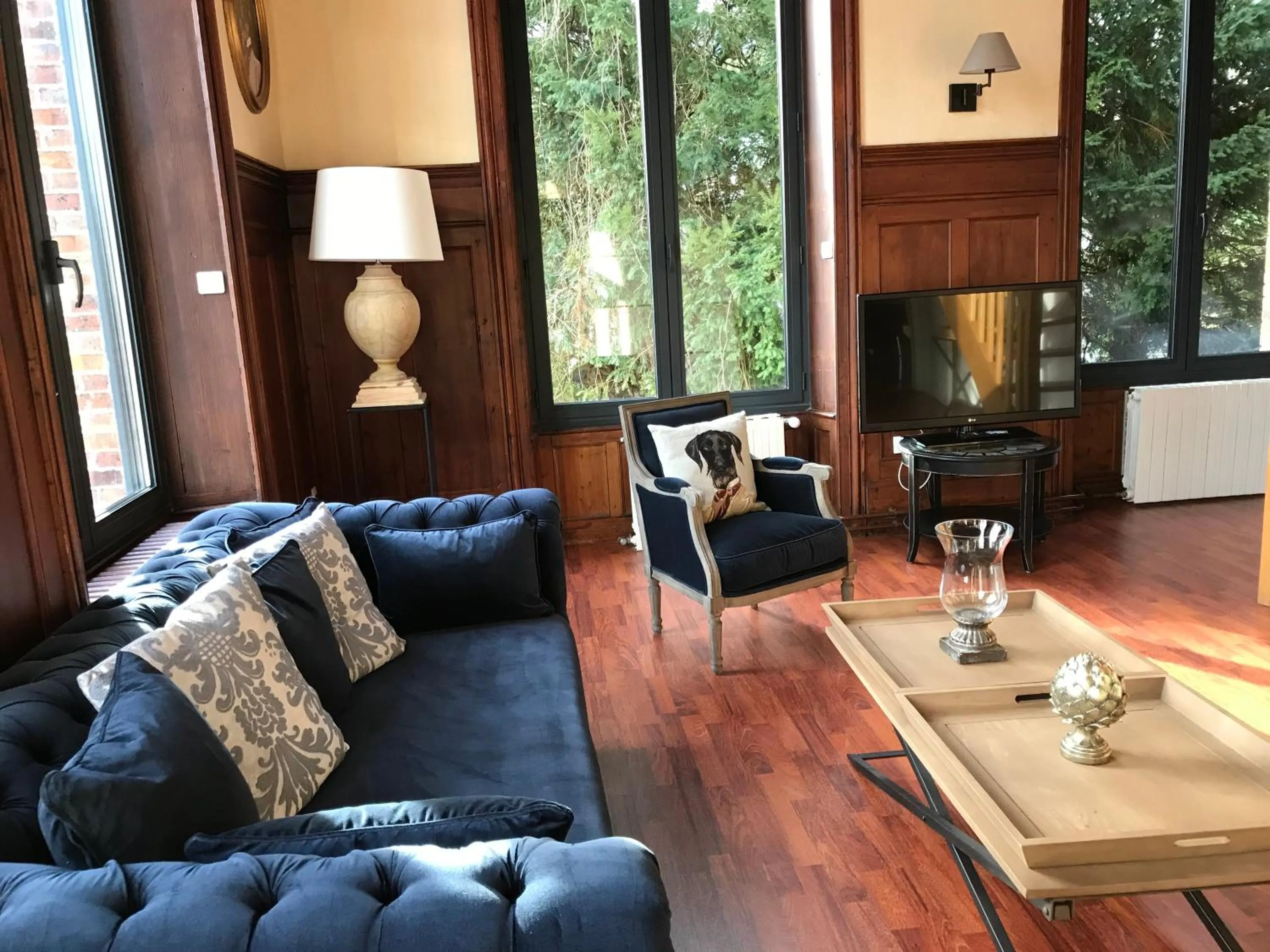 Living room in Le Moulin Du Landion Hôtel et Spa