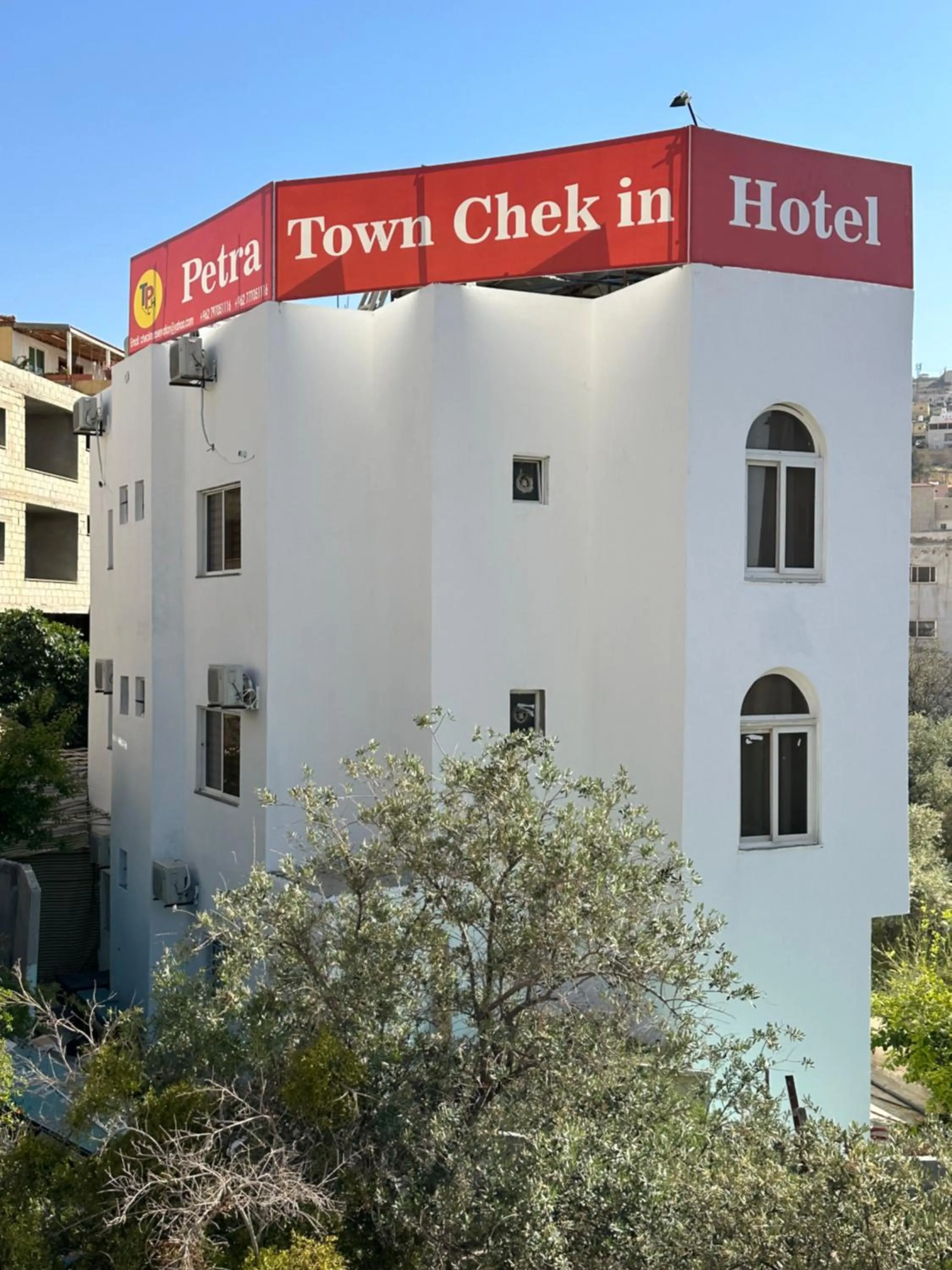 Property building in Petra Town Check-Inn