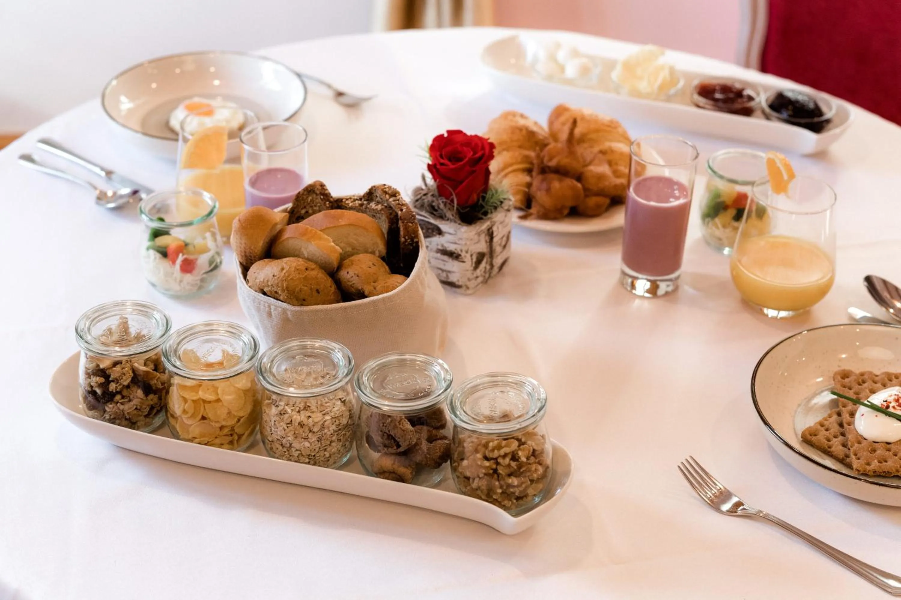 Breakfast in Hotel Planinka