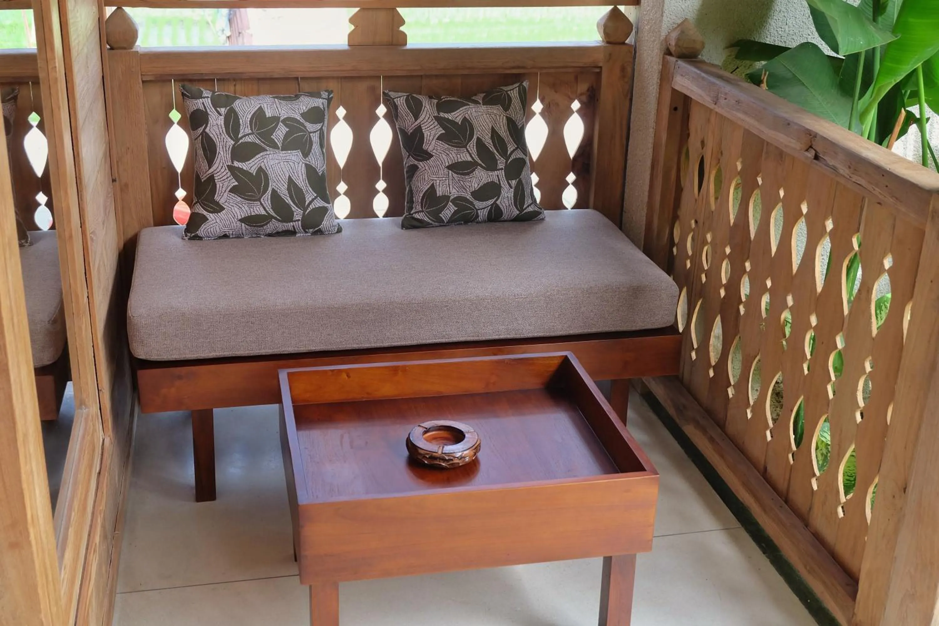 Living room in Rimbun Canggu Villa