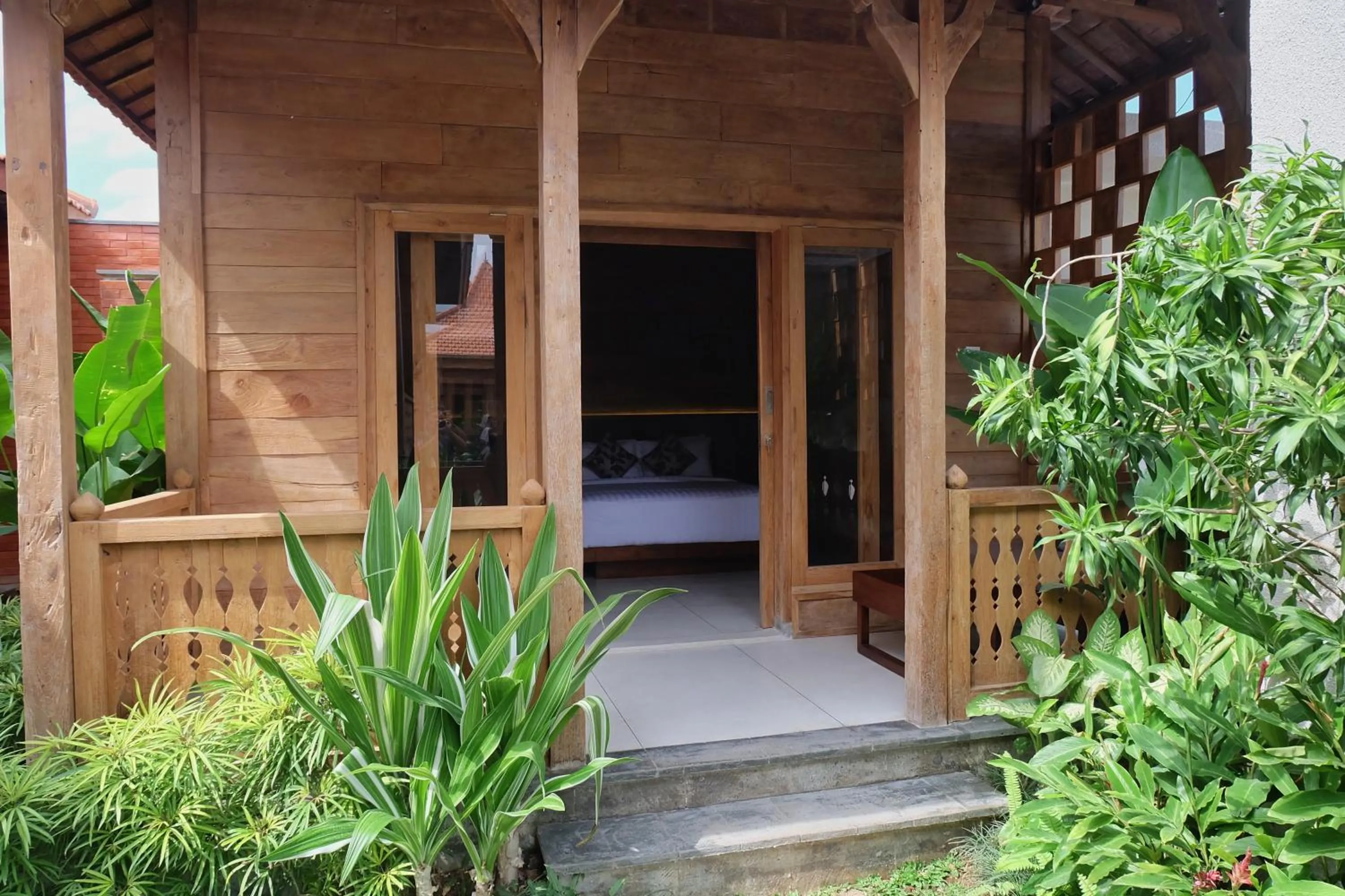 Facade/entrance in Rimbun Canggu Villa