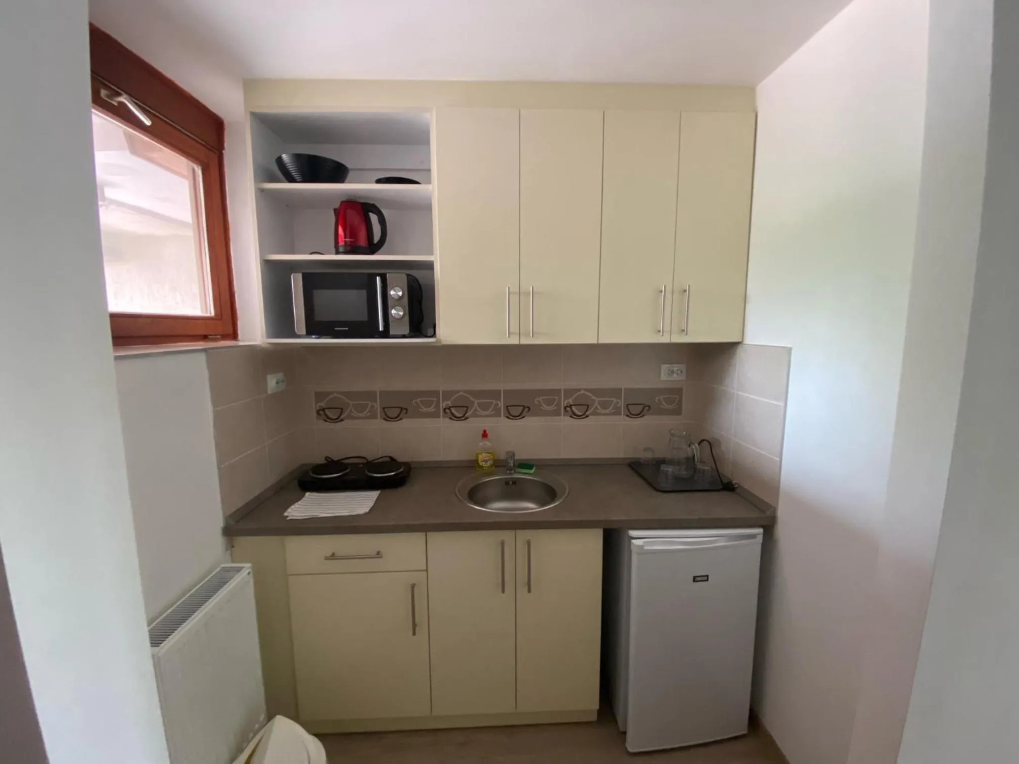 Kitchen or kitchenette in Viking Hotel