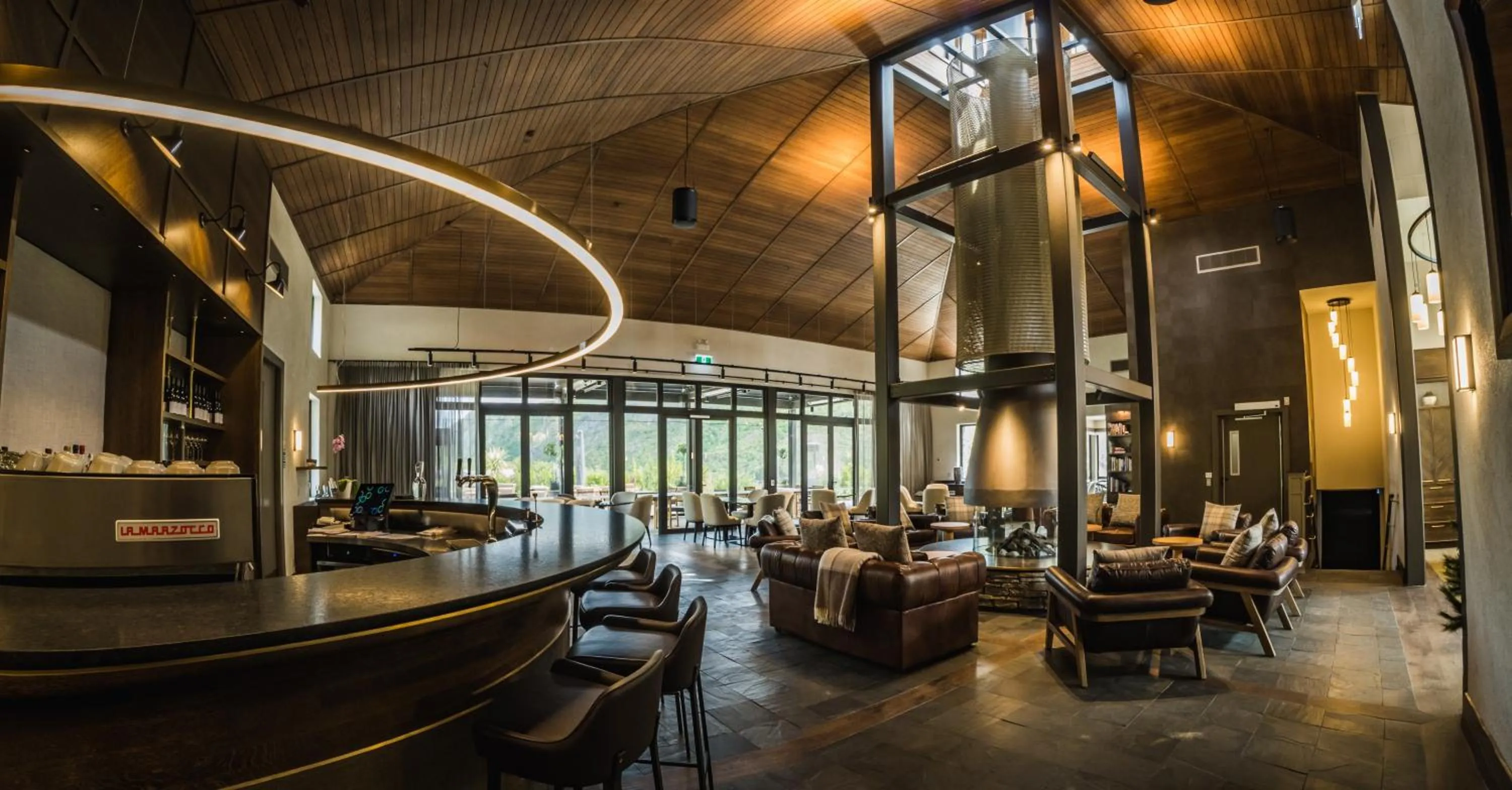 Restaurant/places to eat in Gibbston Valley Lodge and Spa