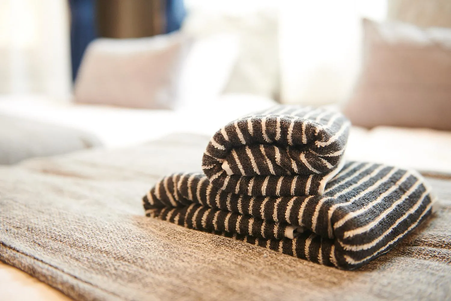 Decorative detail, Bed in Ueno Residence Hotel Matsumoto