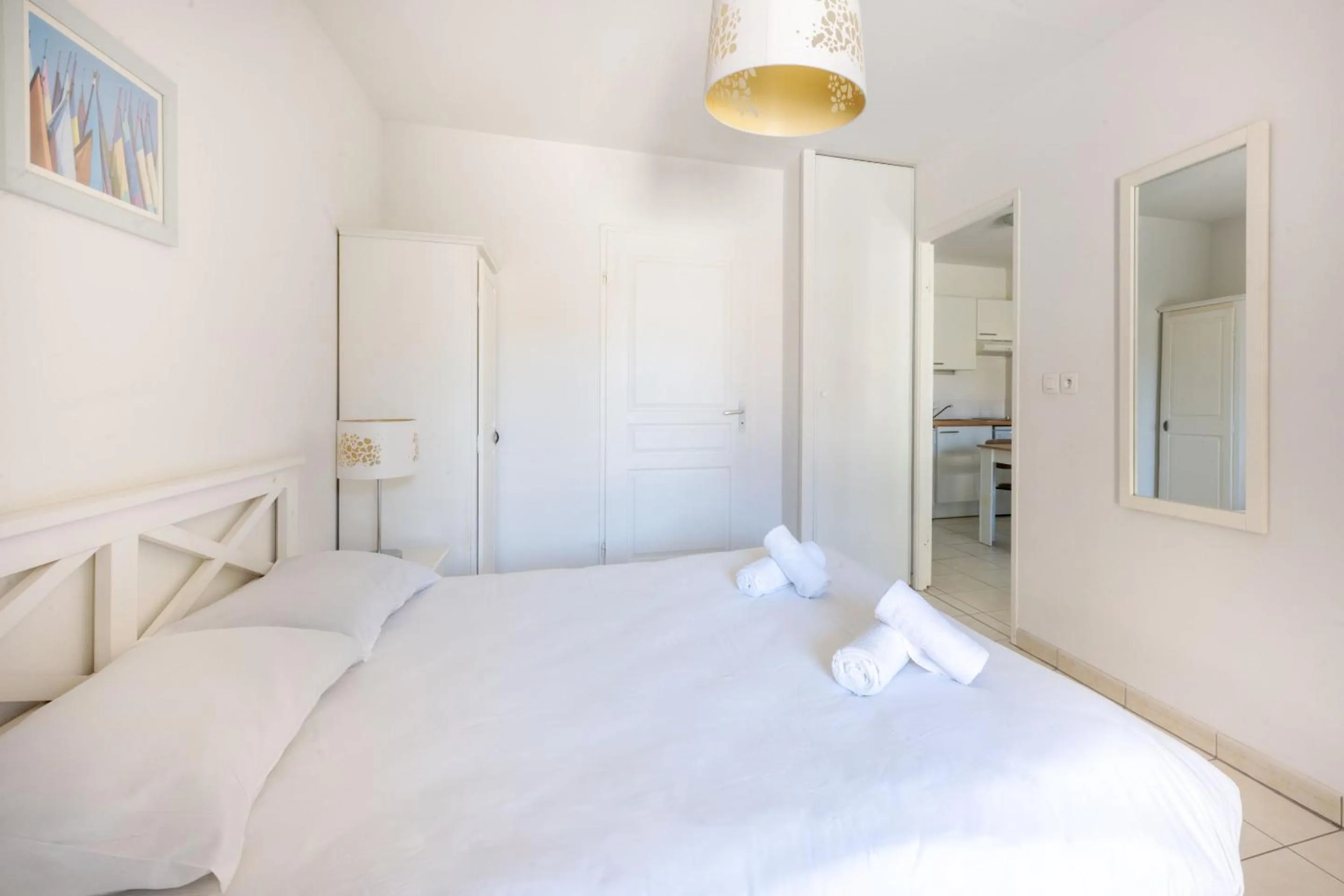 Bedroom, Bed in Résidence Odalys Le Petit Pont